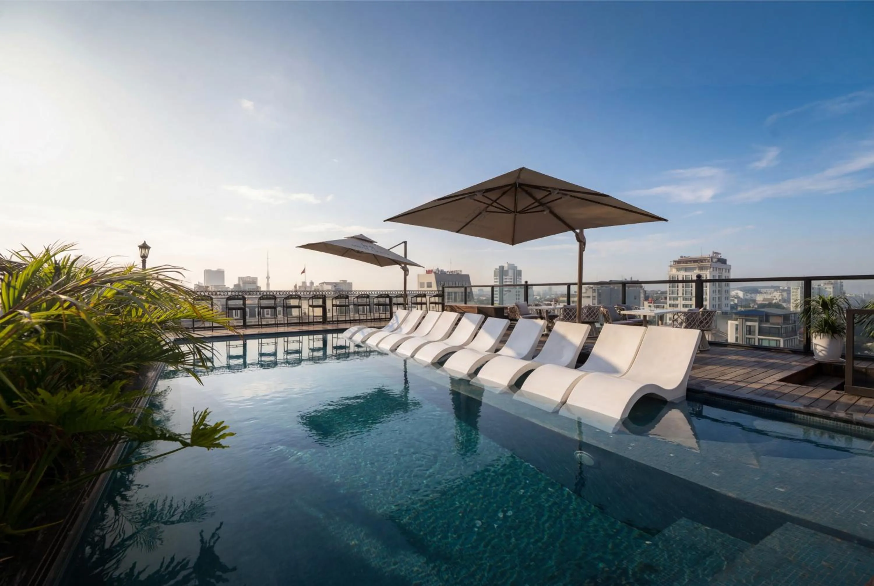 Swimming pool in Heritage Ham Long Hotel and Spa