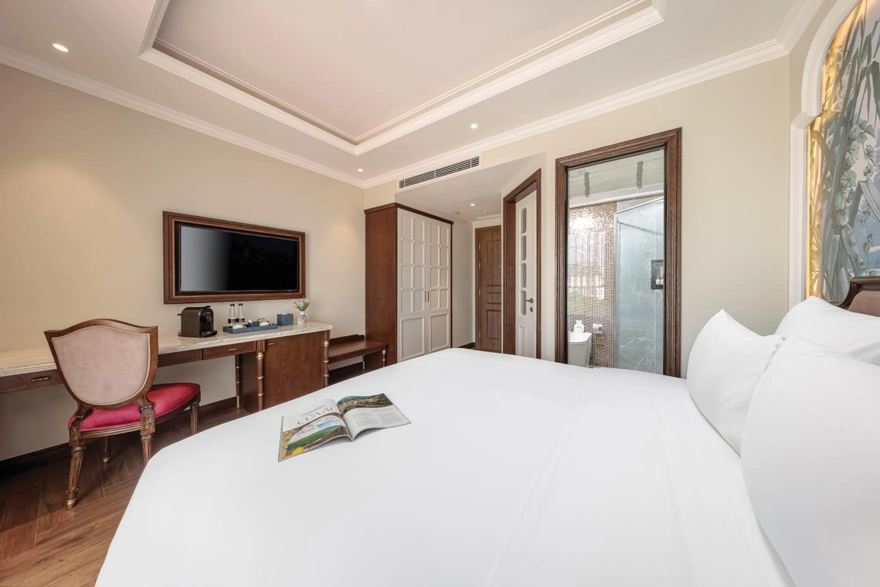 Bedroom, Bed in Heritage Ham Long Hotel and Spa