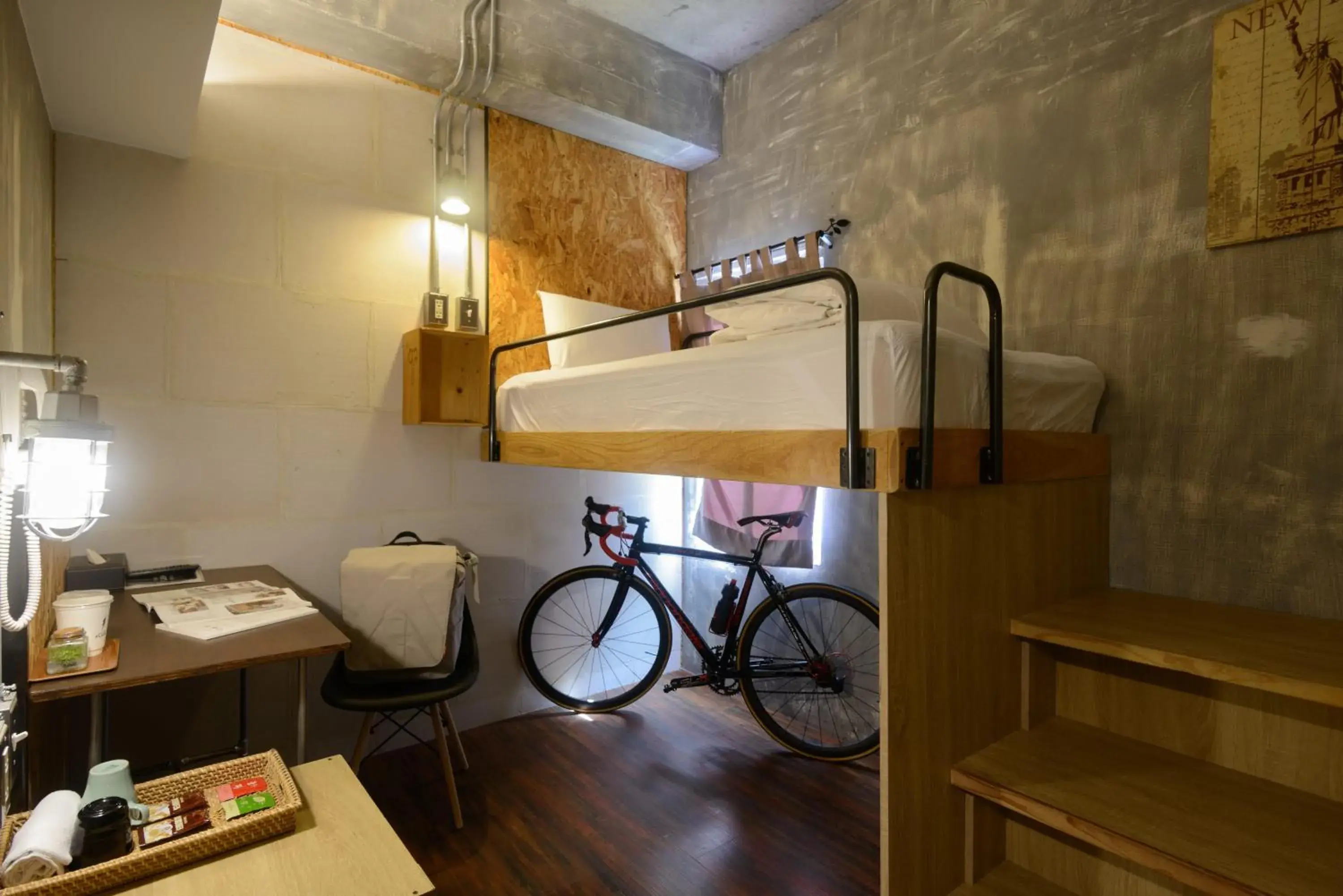 Single Room with Private Bathroom - single occupancy in Hualien Wow Hostel Single Room with Private Bathroom - single occupancy in Hualien Wow Hostel