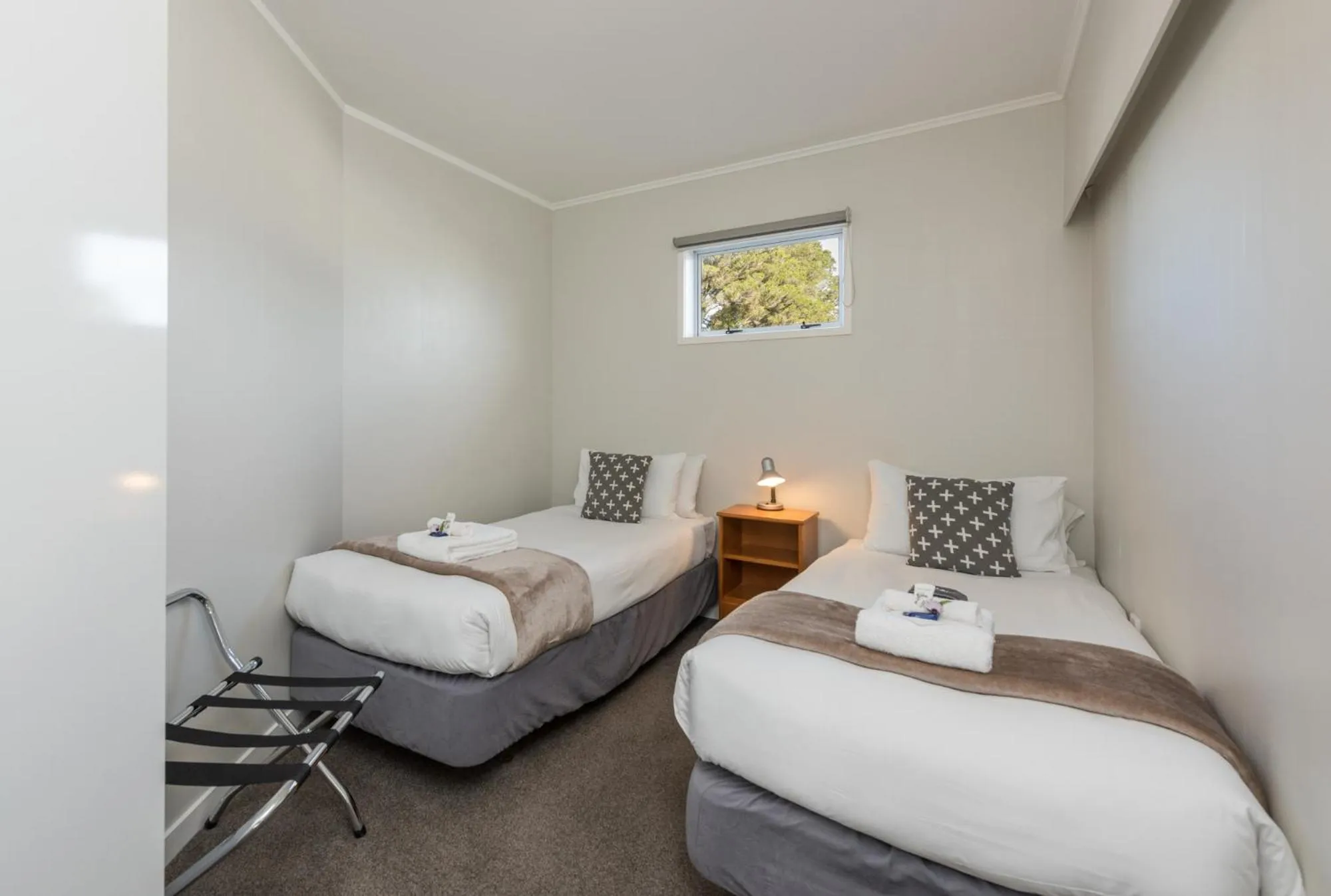 Bedroom in Abbey Court Motel