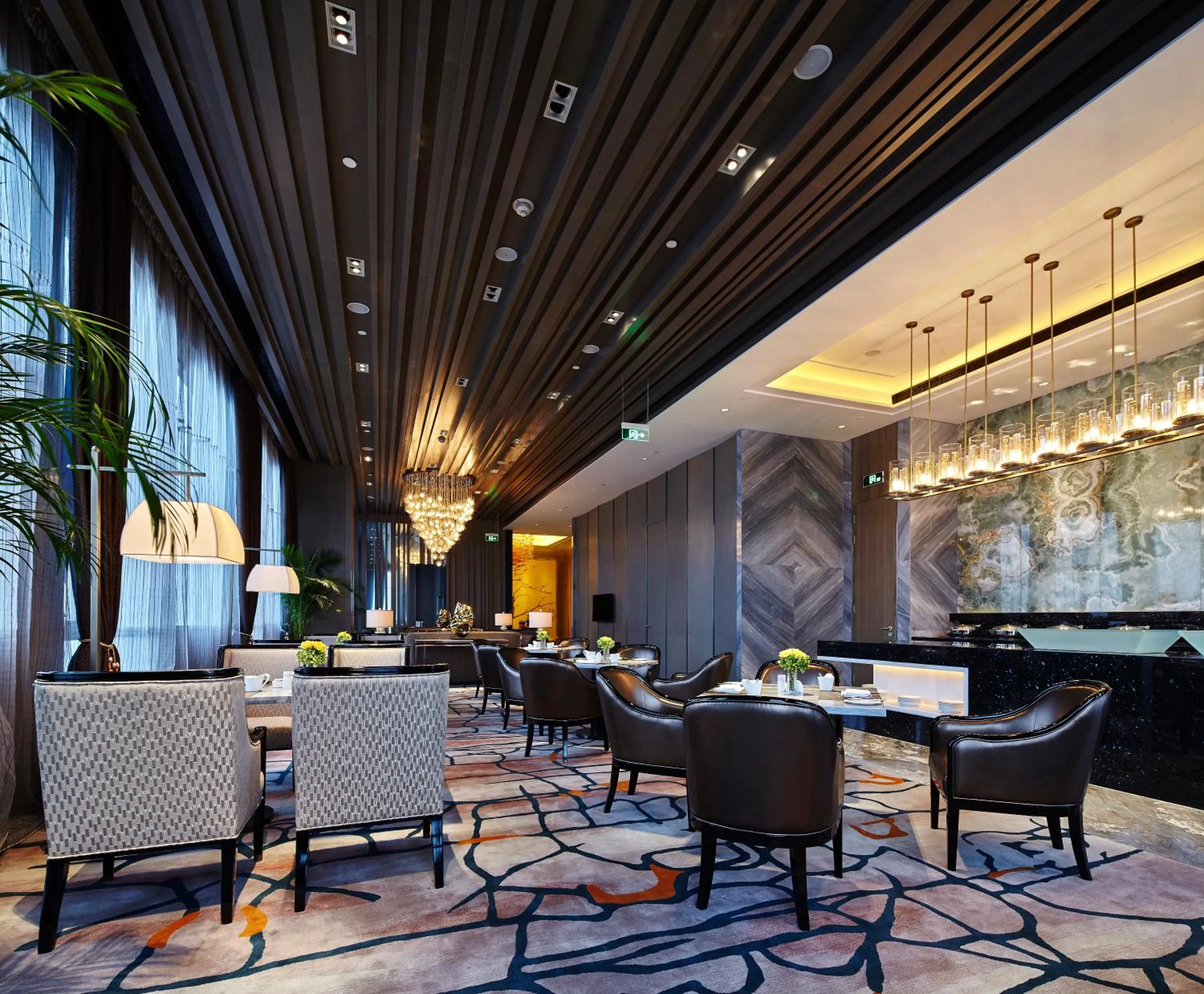 Seating area in Wanda Realm Hotel Dongying