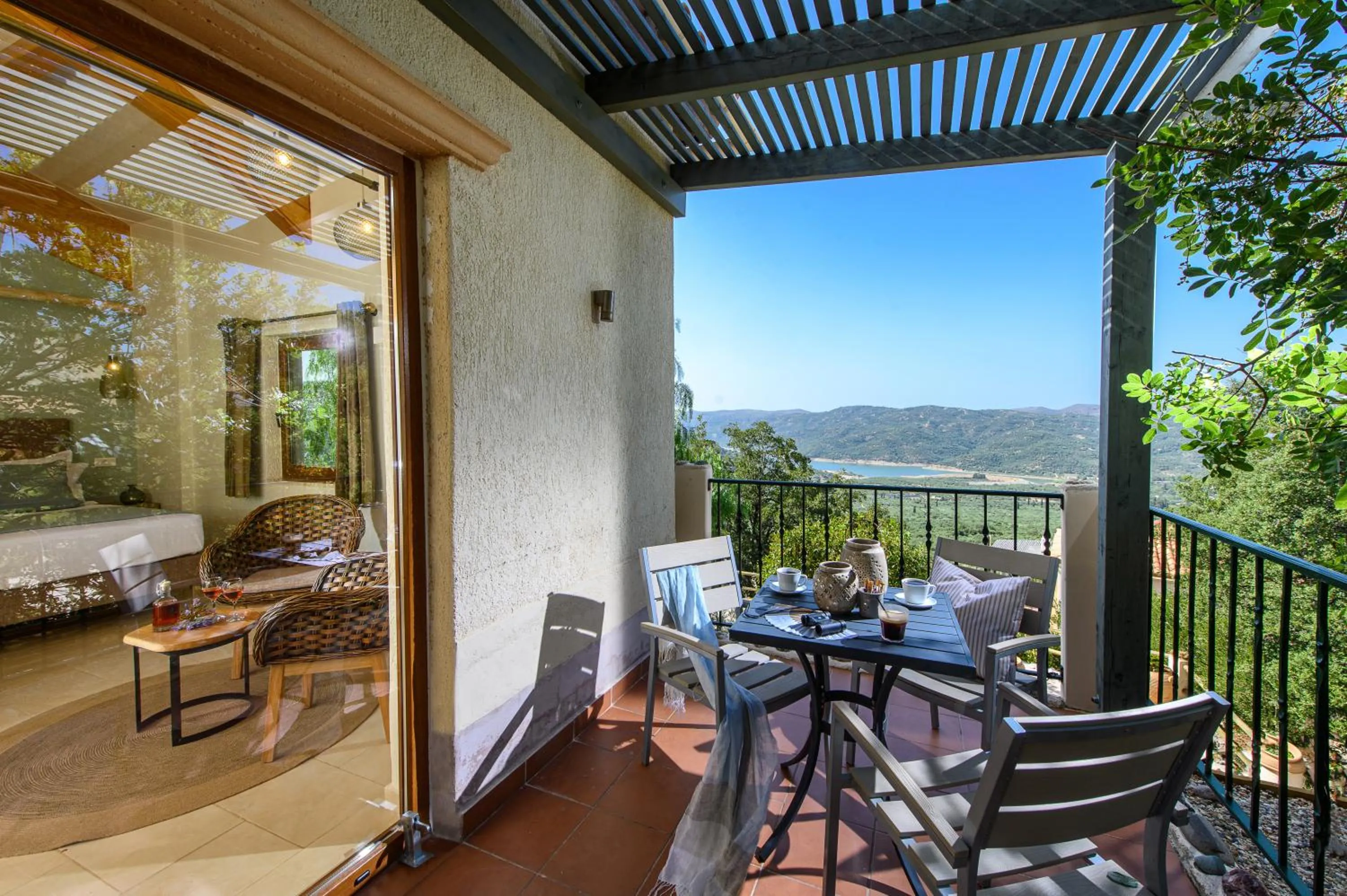 Balcony/Terrace in Country Hotel Velani