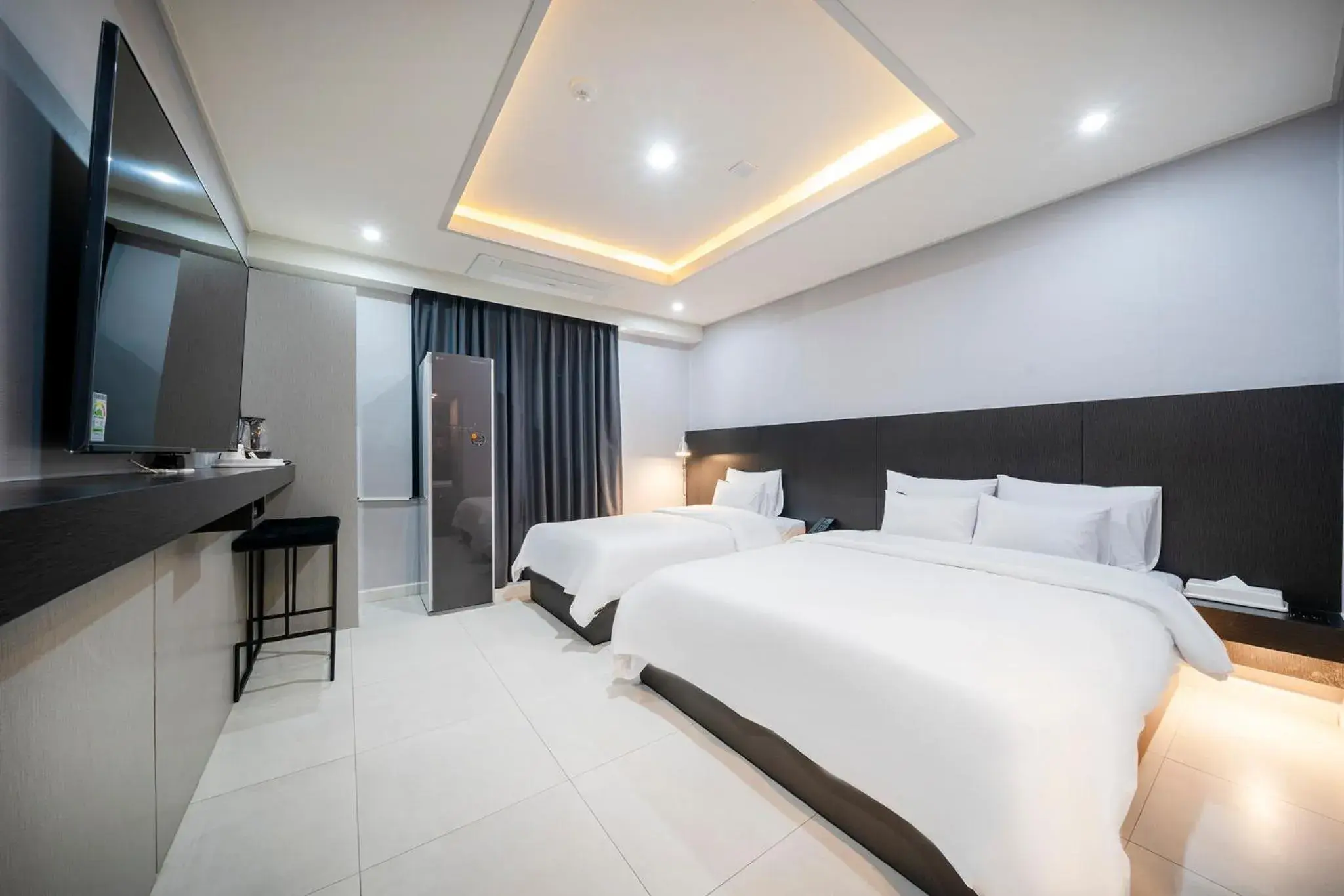 Deluxe Twin Room in Browndot Hotel Sangmu Deluxe Twin Room in Browndot Hotel Sangmu