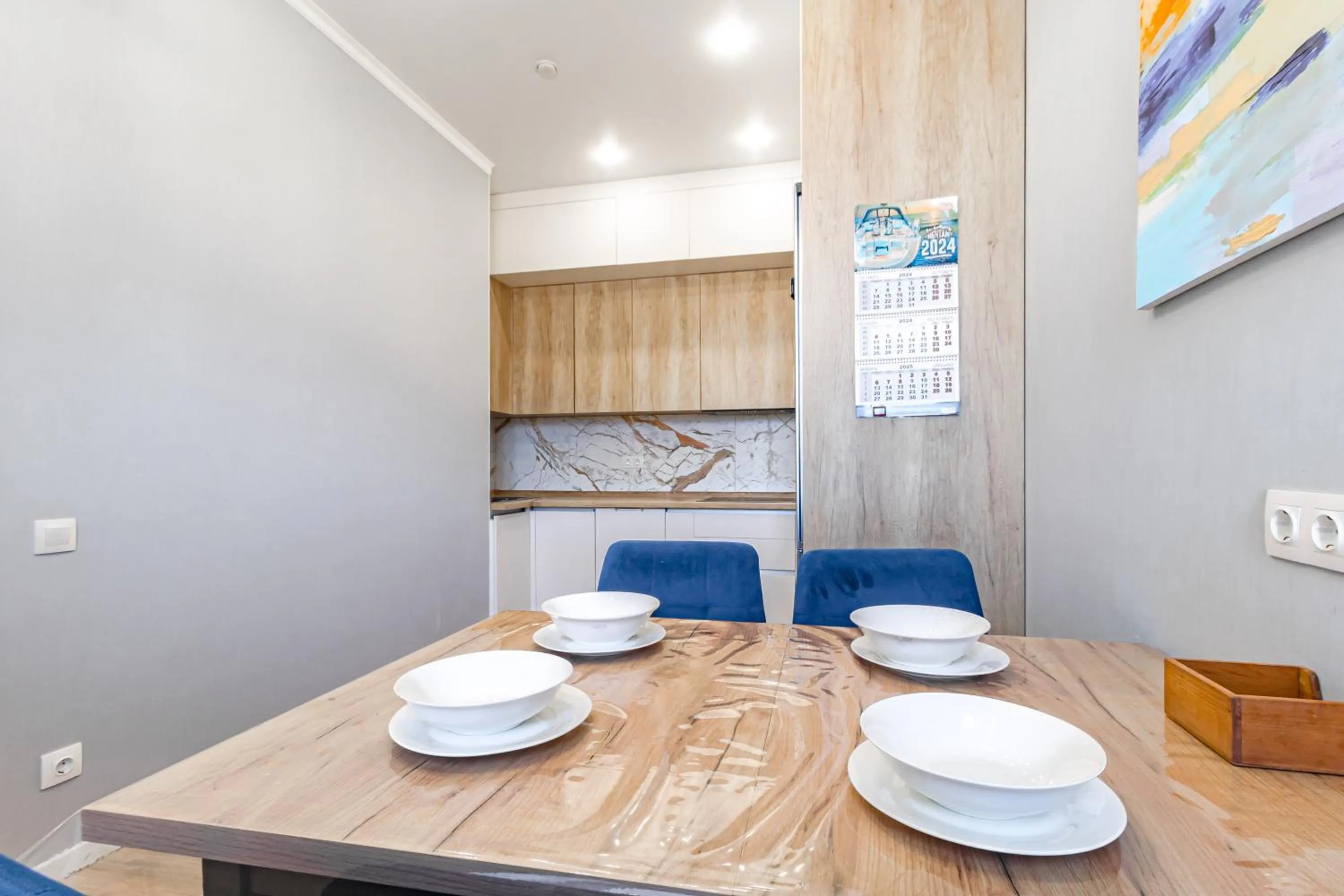 Kitchen or kitchenette in Alpamys Luxe Stay