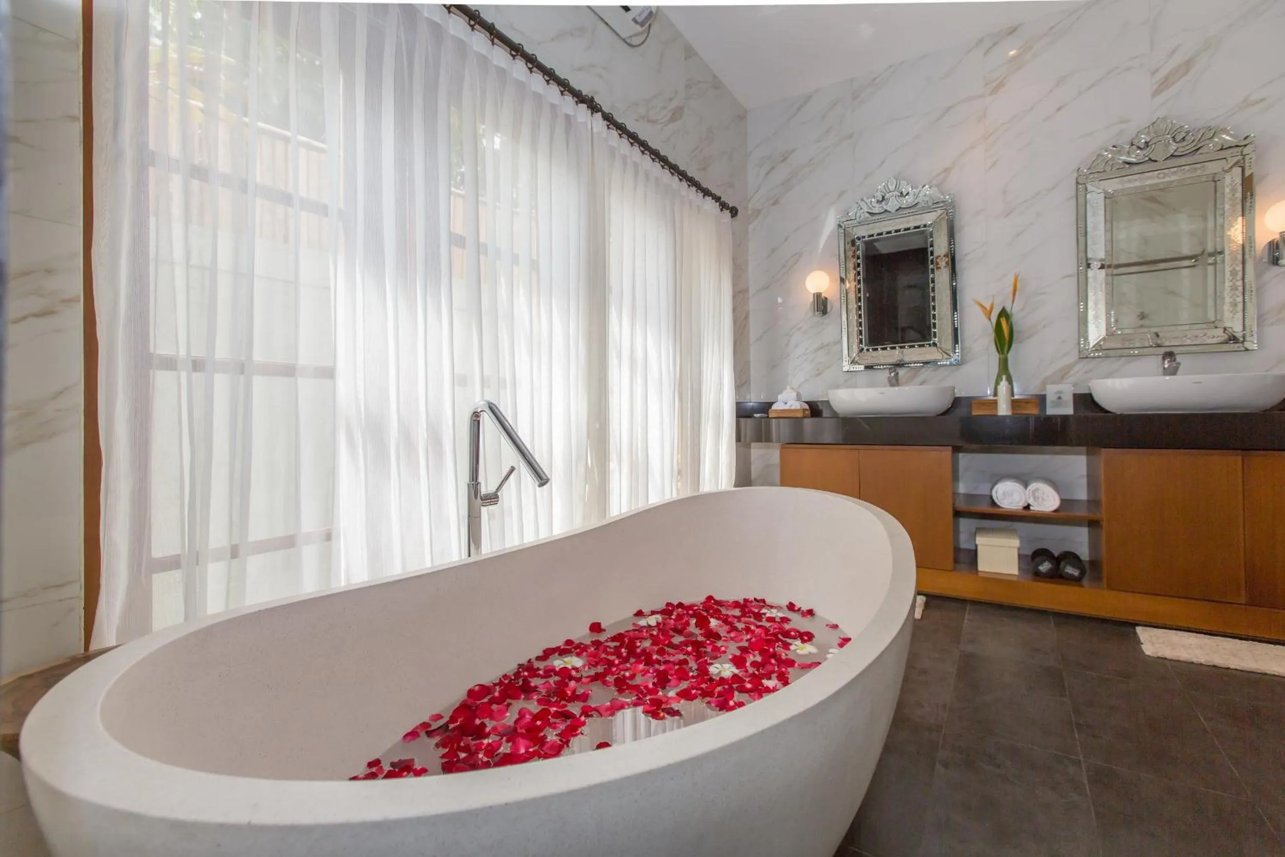 Bathroom in Villa Balidamai by Nagisa Bali