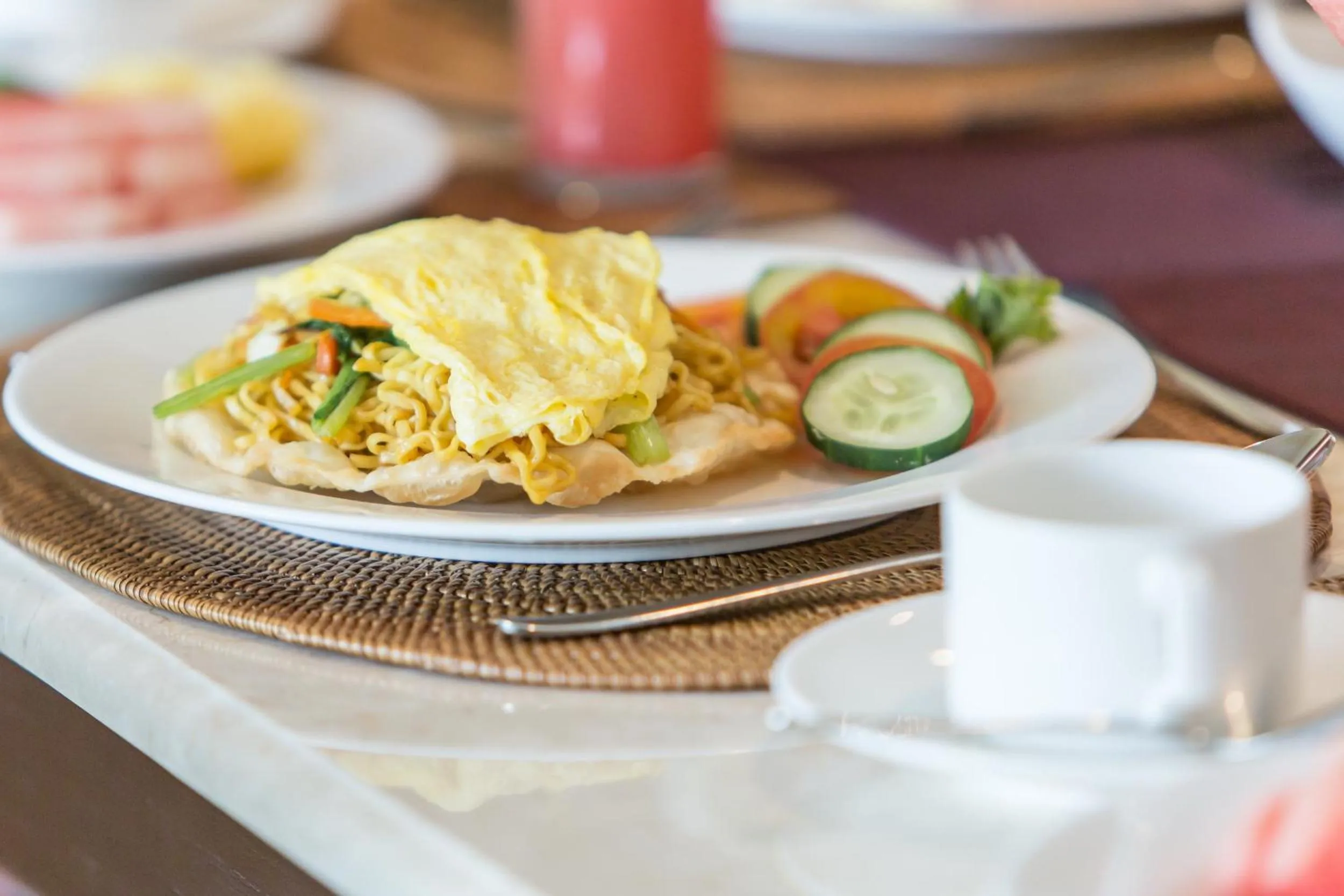 Continental breakfast in Villa Balidamai by Nagisa Bali