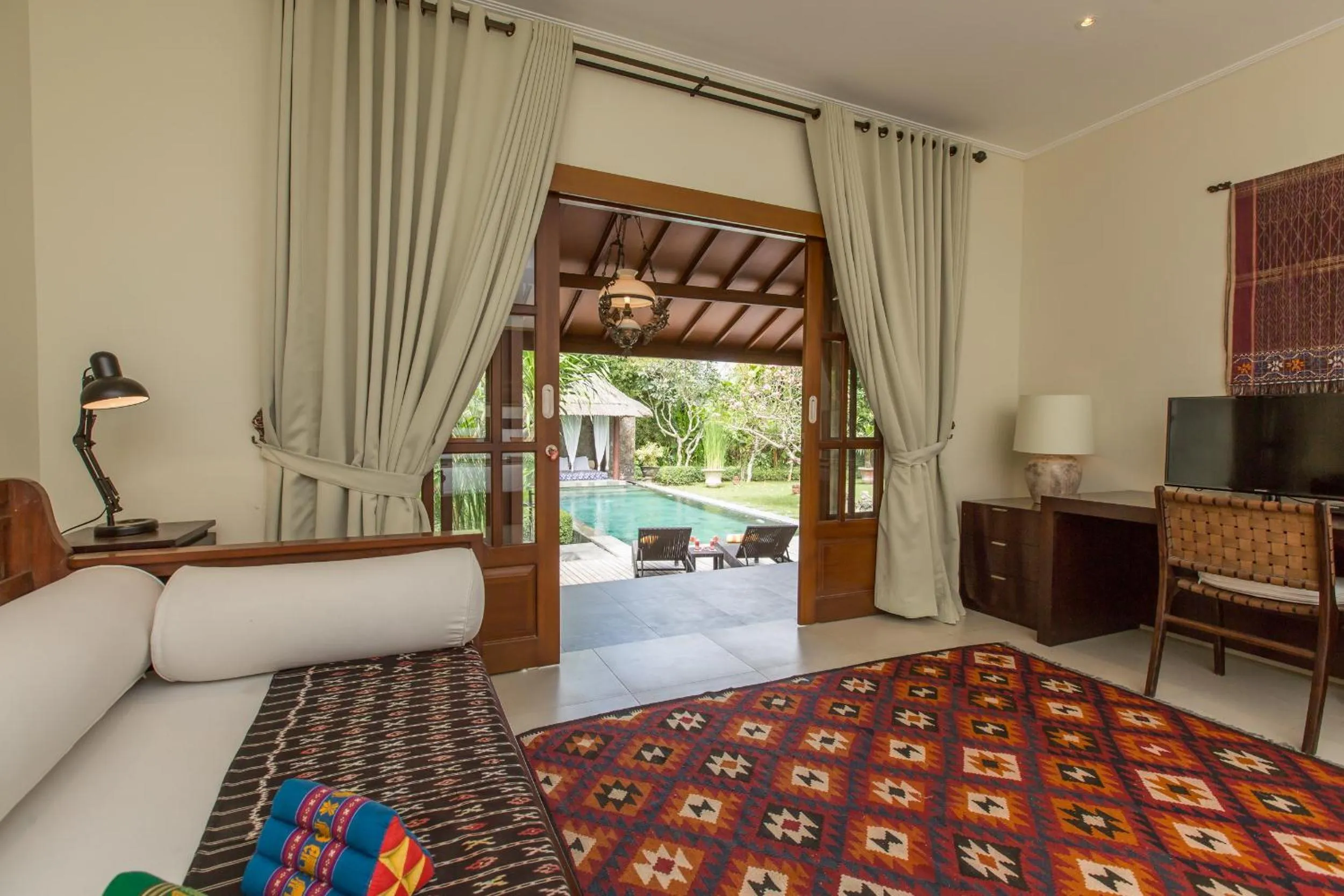 Photo of the whole room in Villa Balidamai by Nagisa Bali