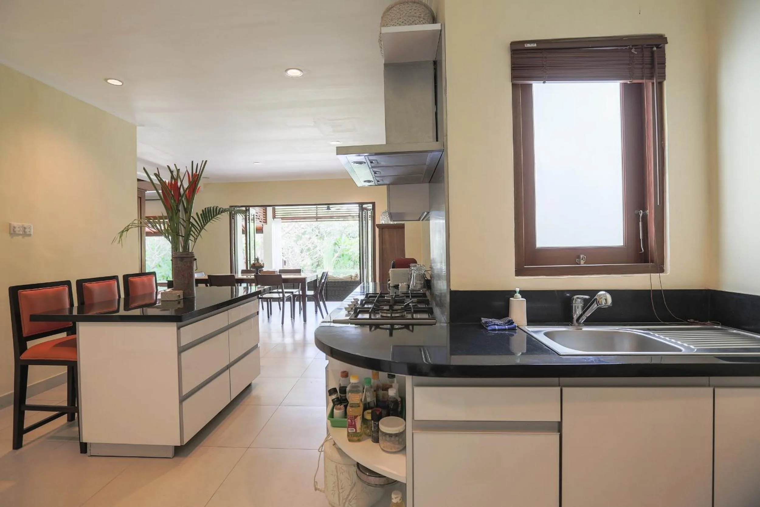 Kitchen or kitchenette in Villa Balidamai by Nagisa Bali