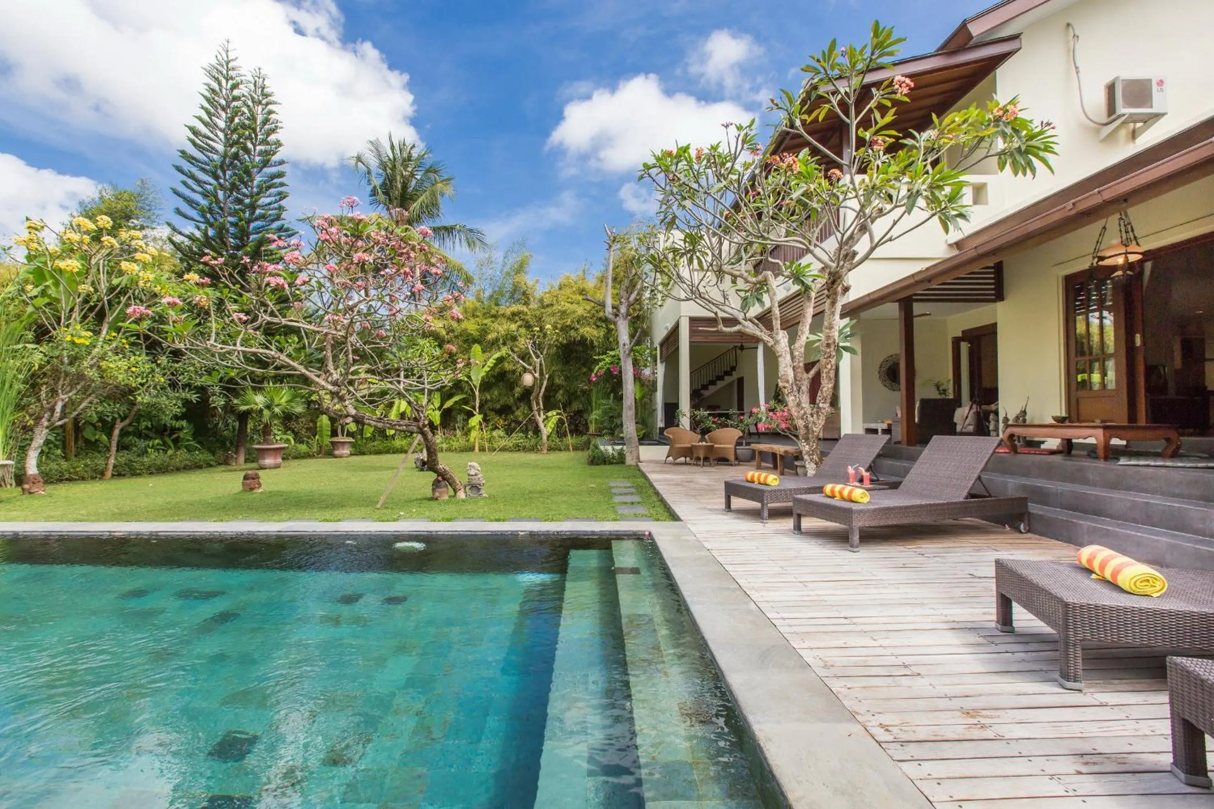 Swimming pool in Villa Balidamai by Nagisa Bali