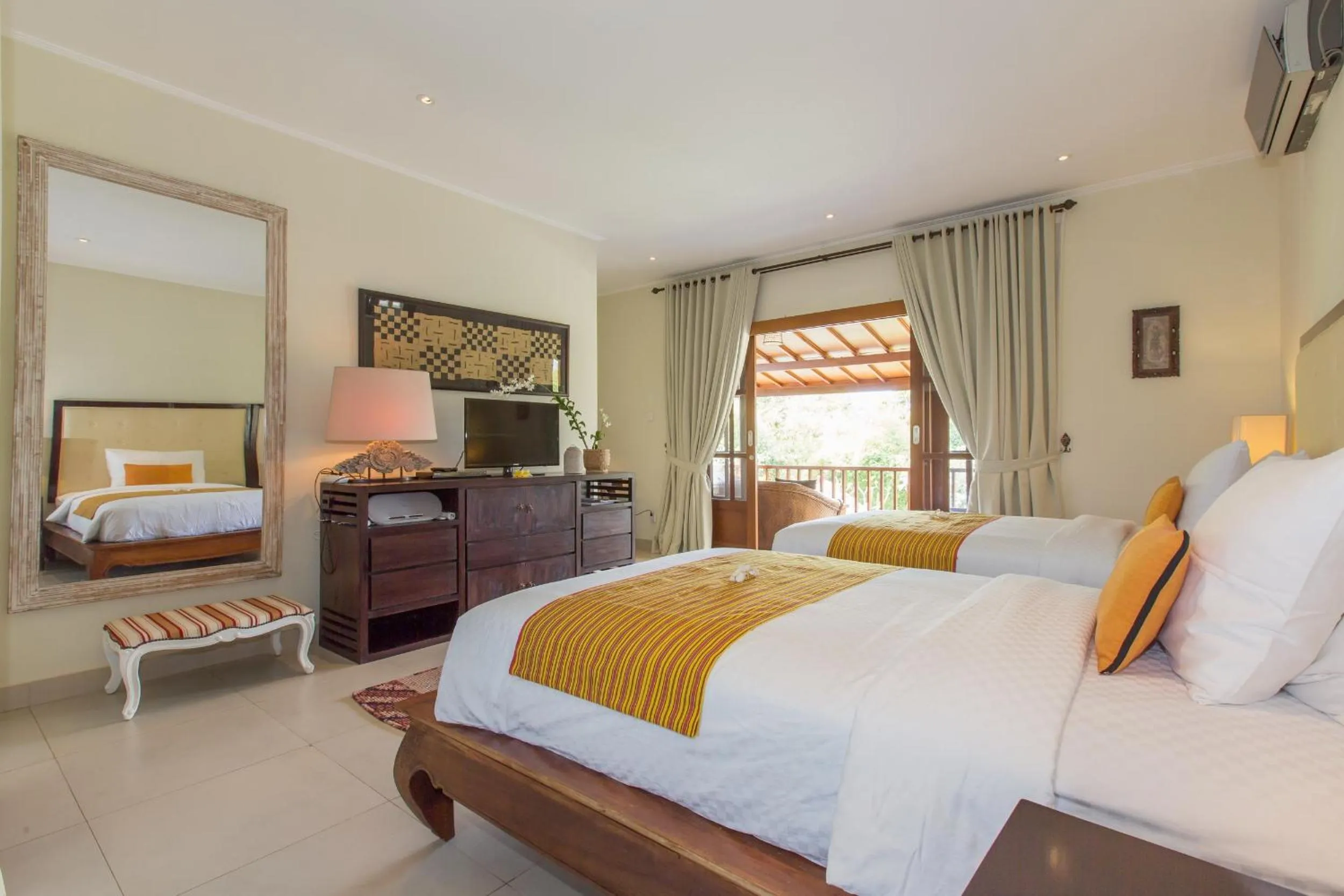 Photo of the whole room in Villa Balidamai by Nagisa Bali