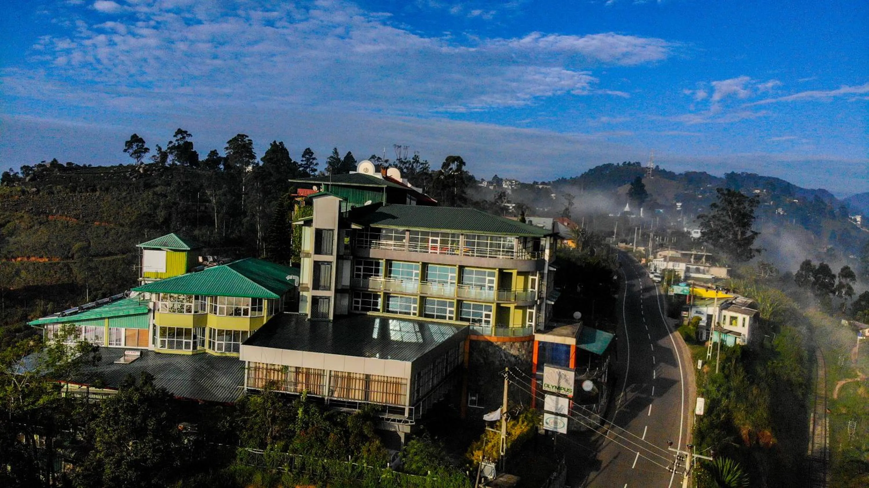 Bird's eye view in Olympus Plaza Hotel