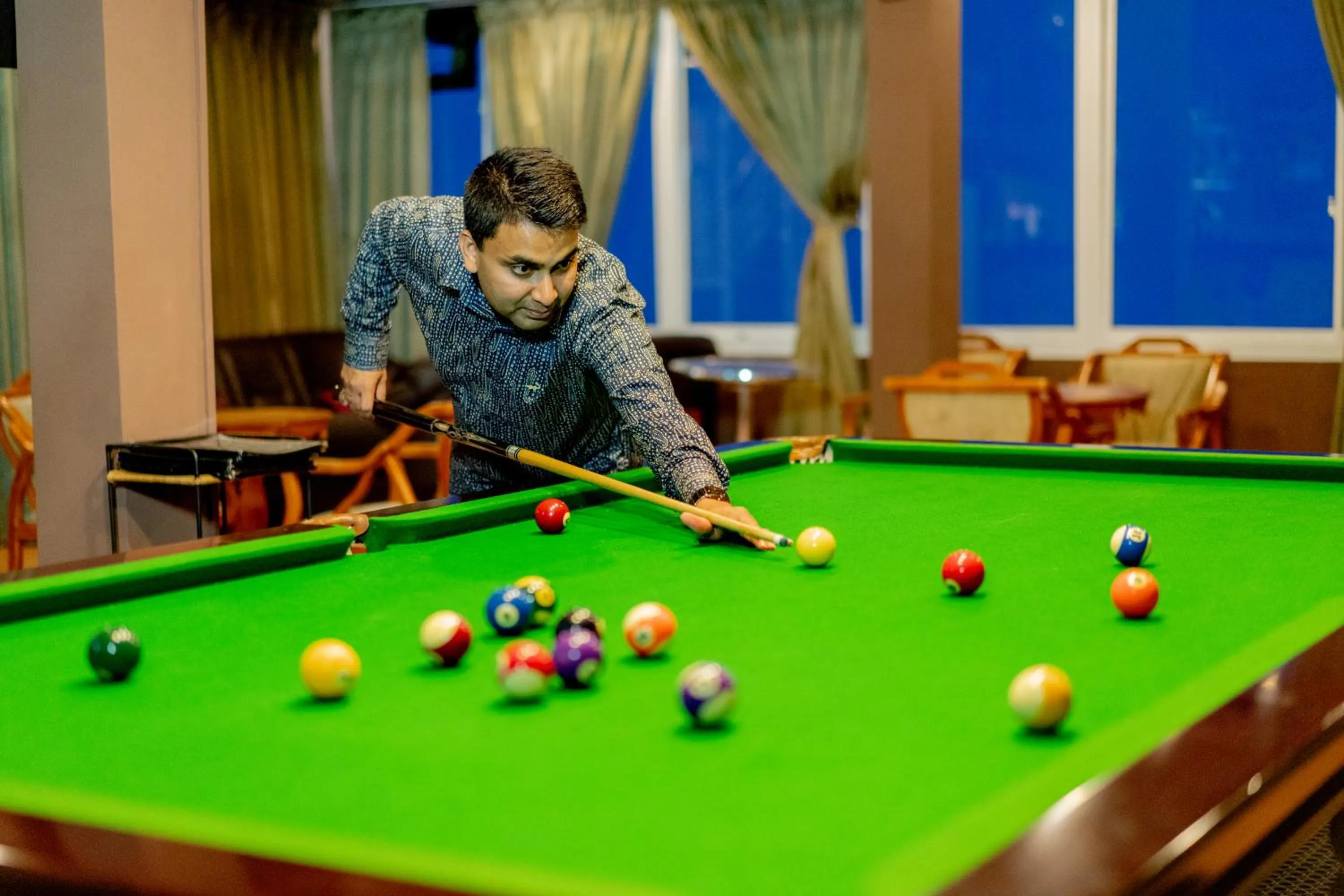 Billiard in Olympus Plaza Hotel