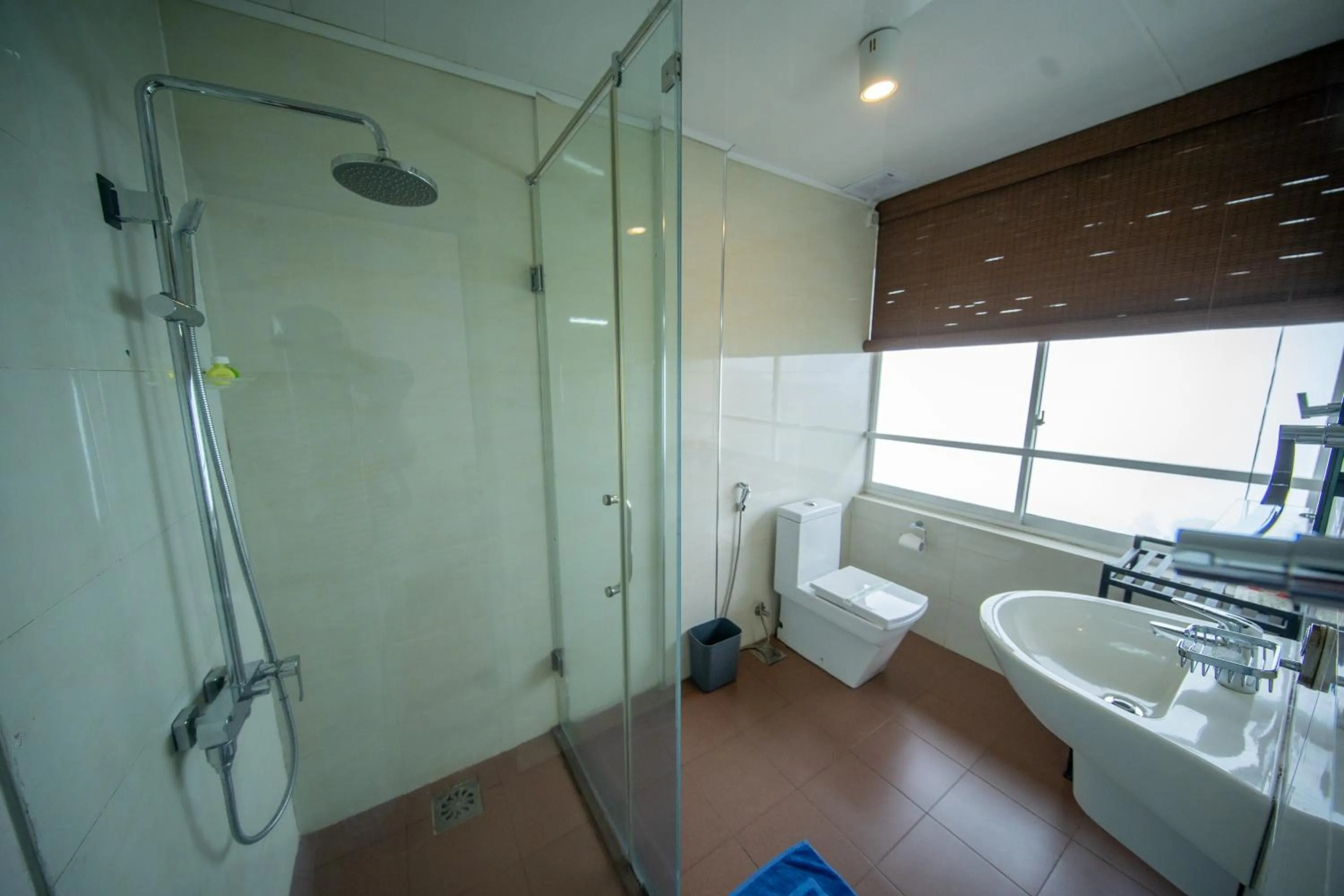 Bathroom in Olympus Plaza Hotel