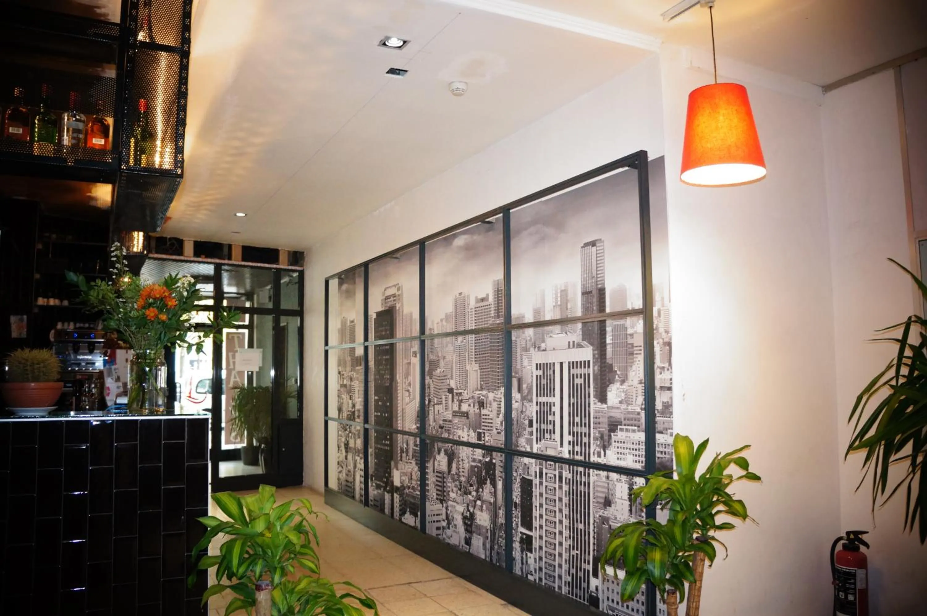 Lobby or reception in Escale Hotel