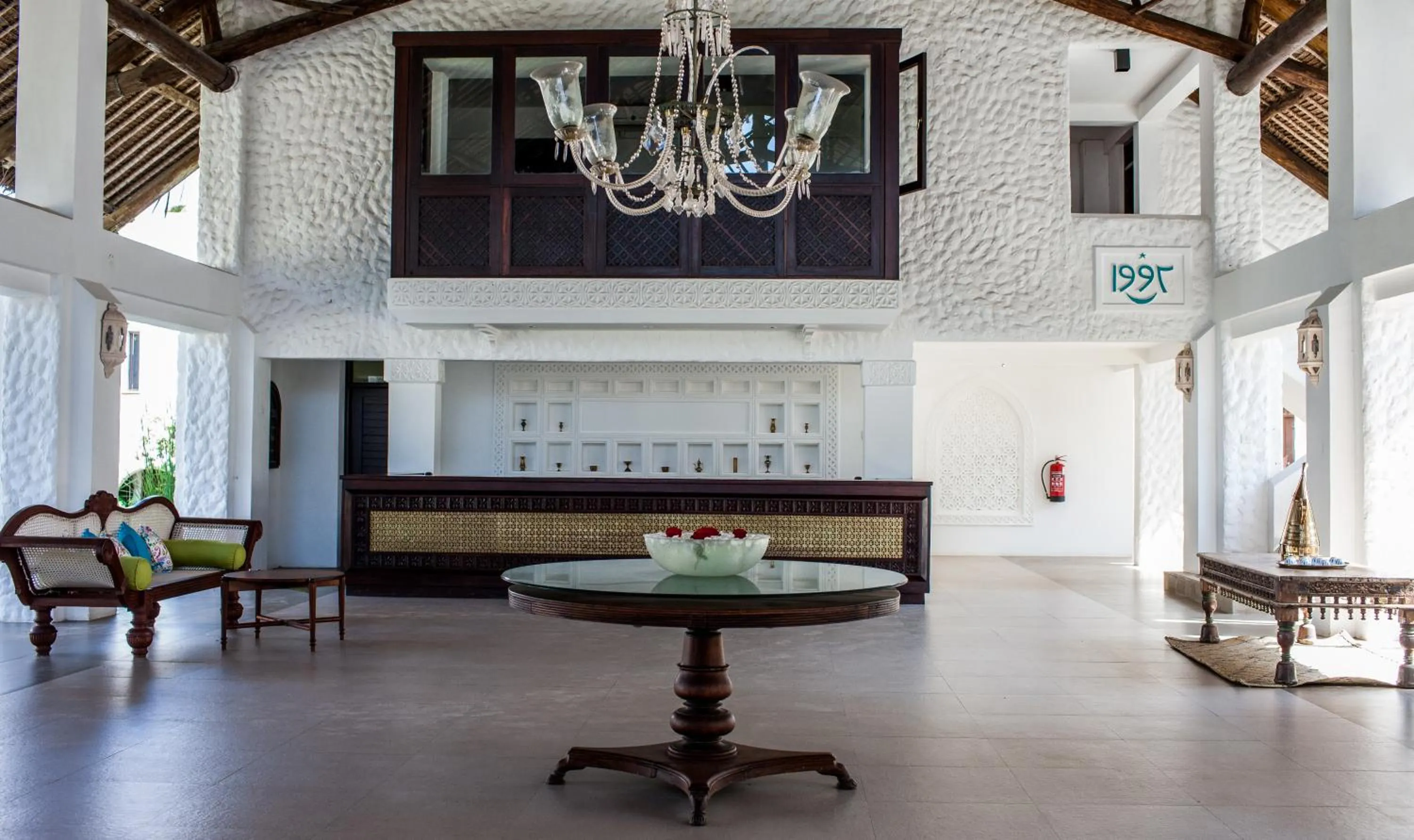 Lobby or reception in Jacaranda Indian Ocean Beach Resort