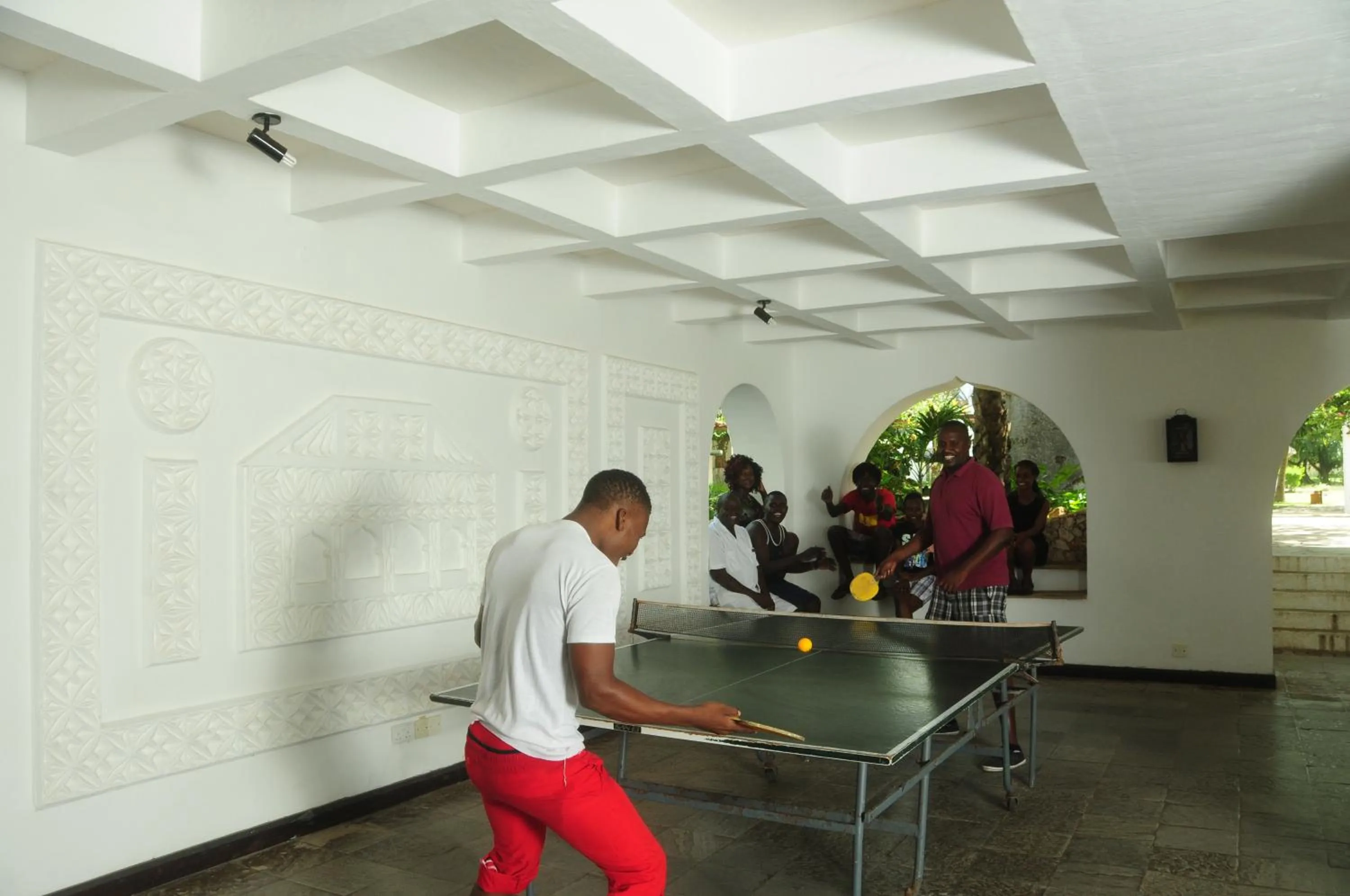 Table tennis in Jacaranda Indian Ocean Beach Resort