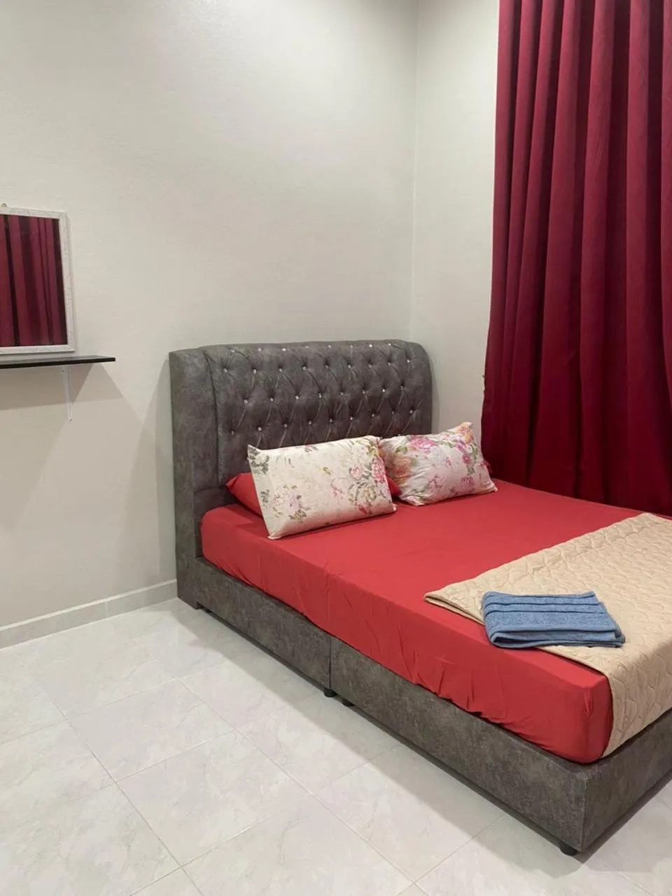 Bed in MJ Homestay Kota Bharu
