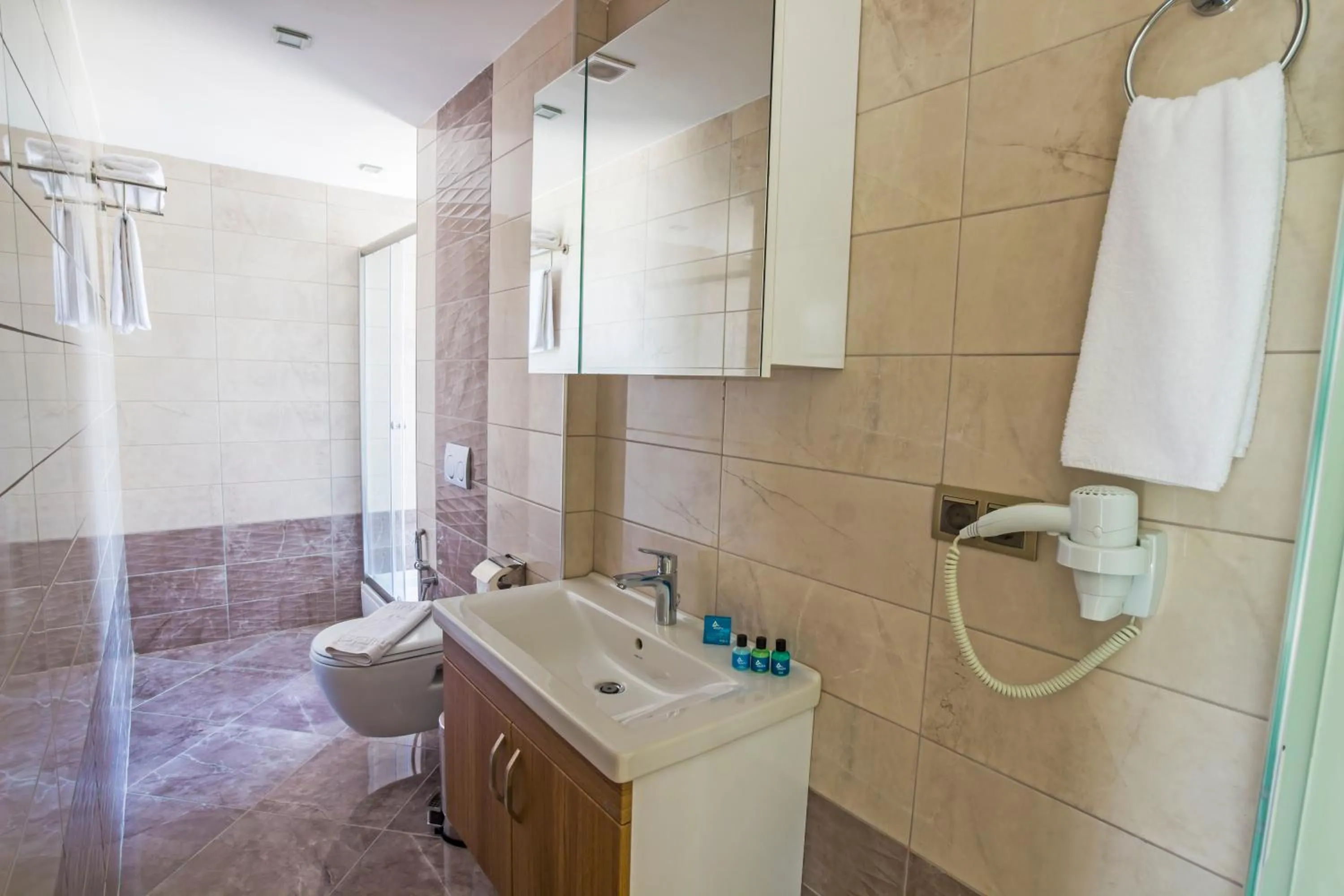 Bathroom in Alesha Suite Otel