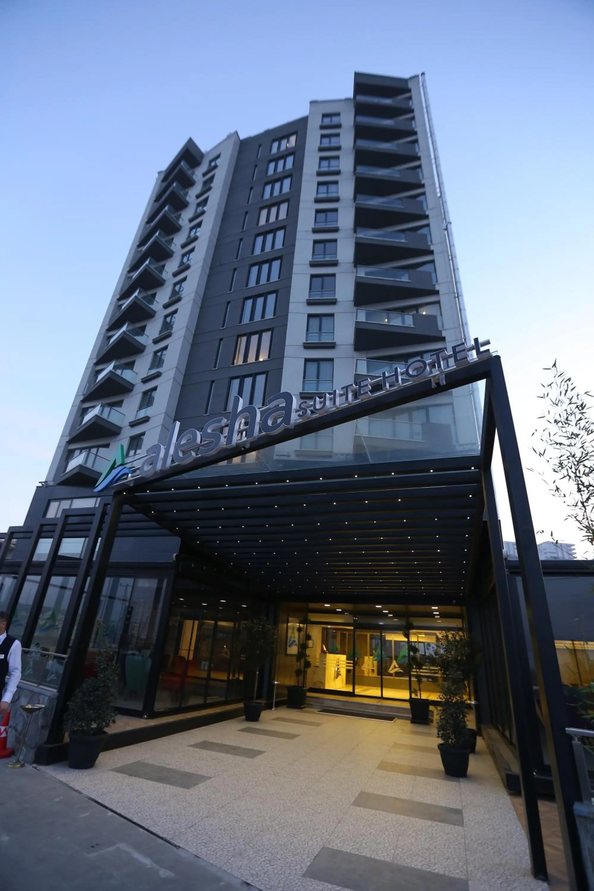 Facade/entrance in Alesha Suite Otel