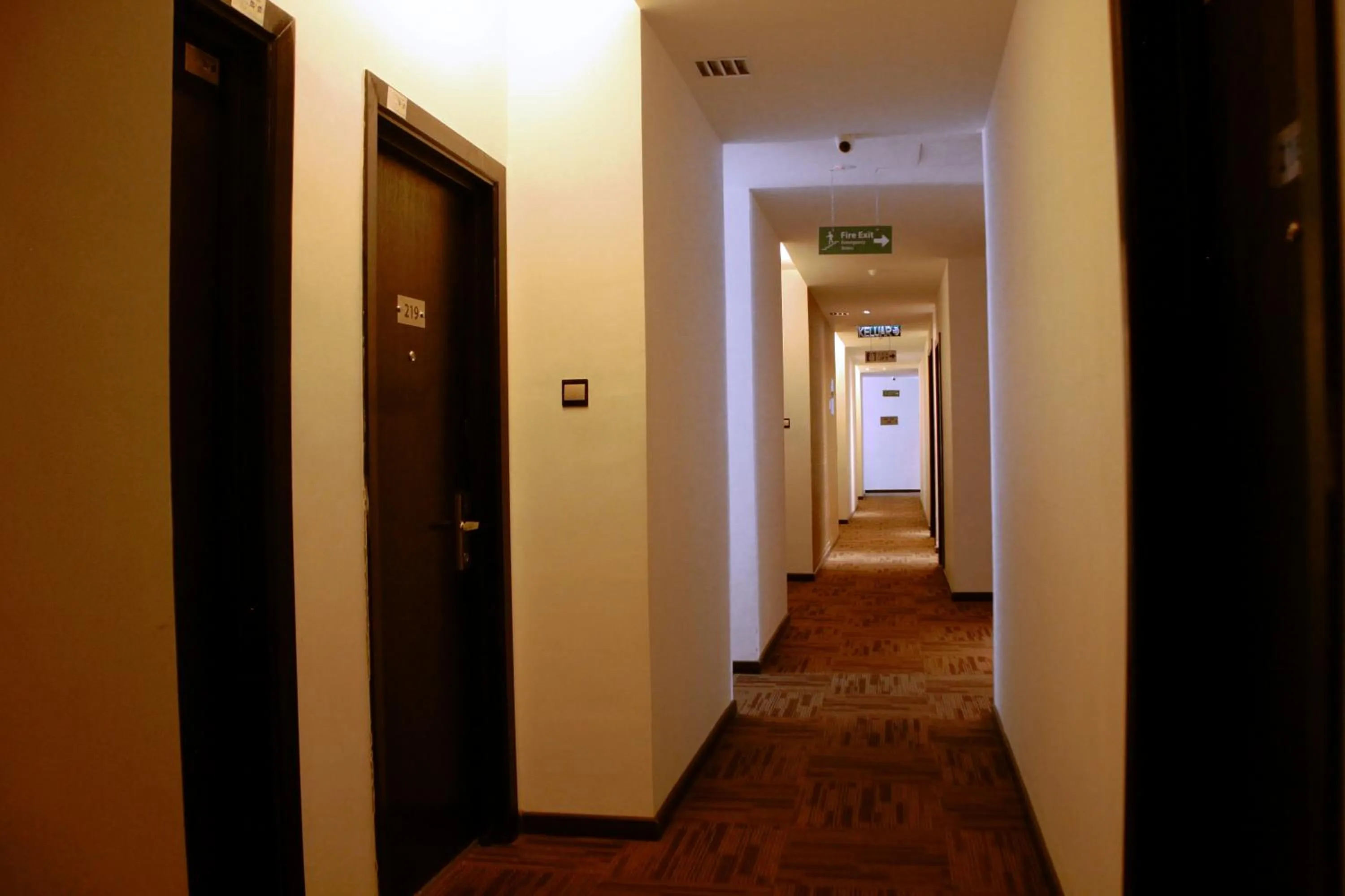 Floor plan in D Elegance Hotel Nusajaya