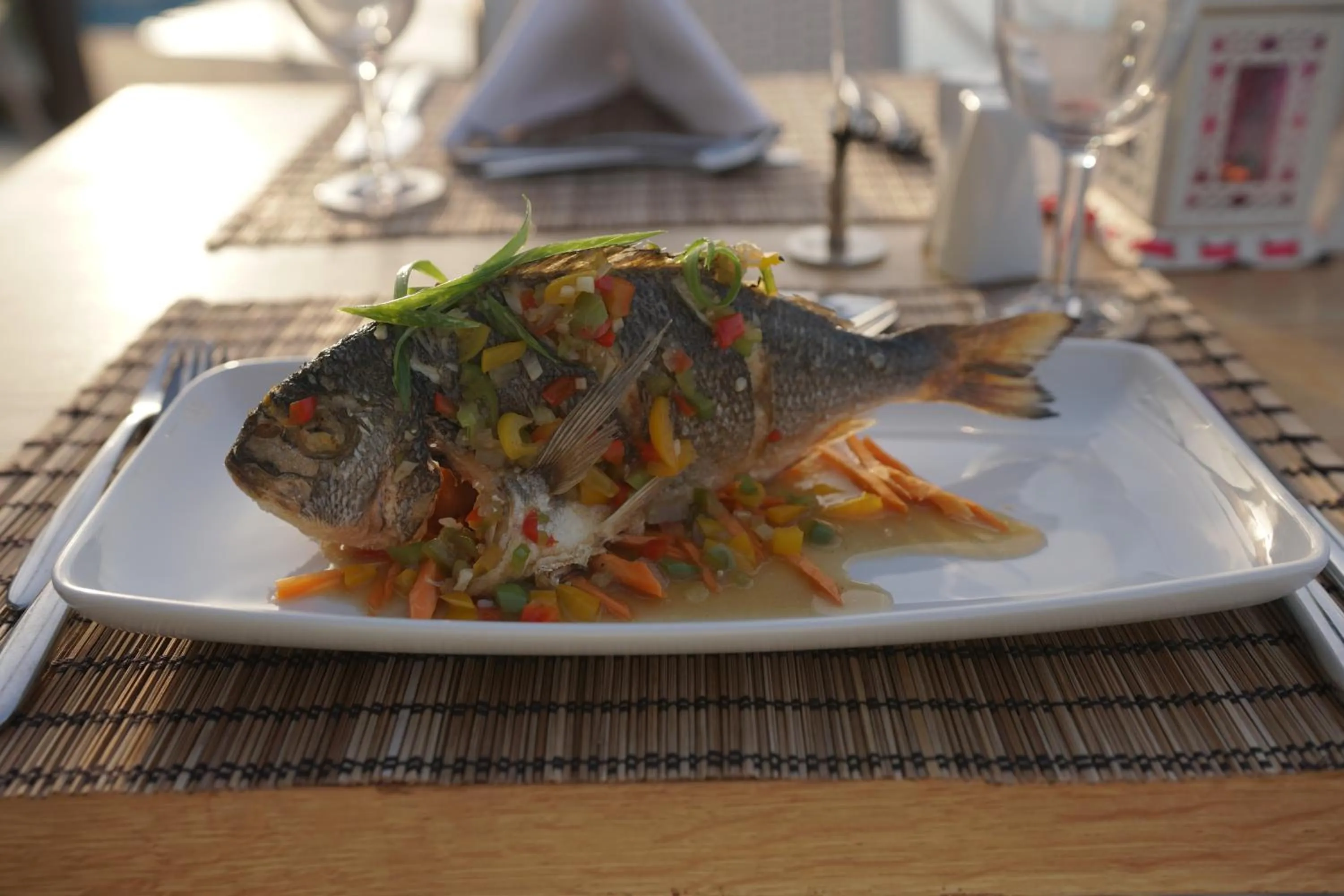 Food and drinks in Pernera Beach Hotel