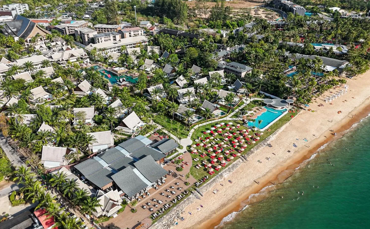 Bird's eye view in La Solaya Khao Lak