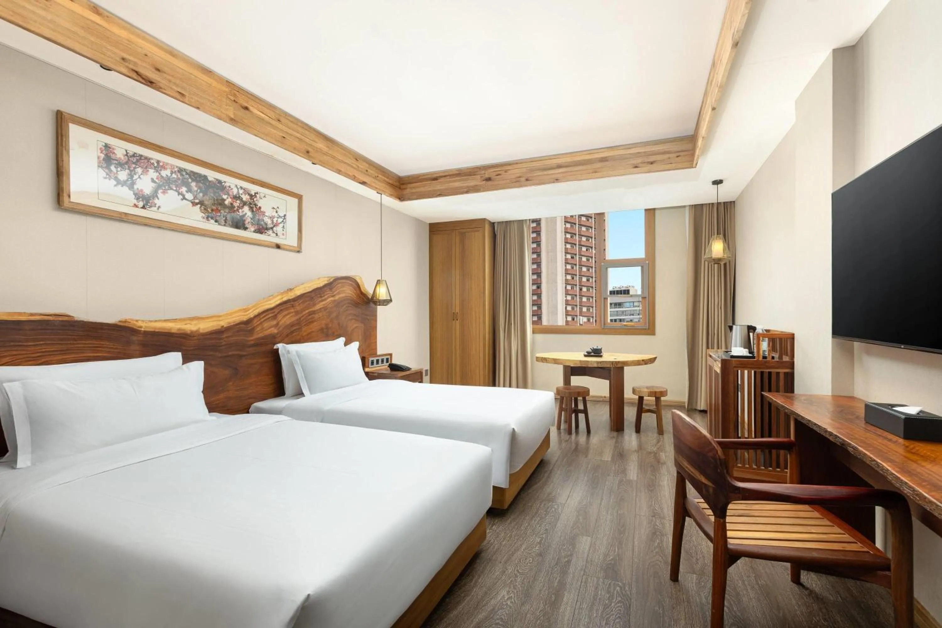 Photo of the whole room, Bed in Days Hotel by Wyndham Chengdu Renmin South Road