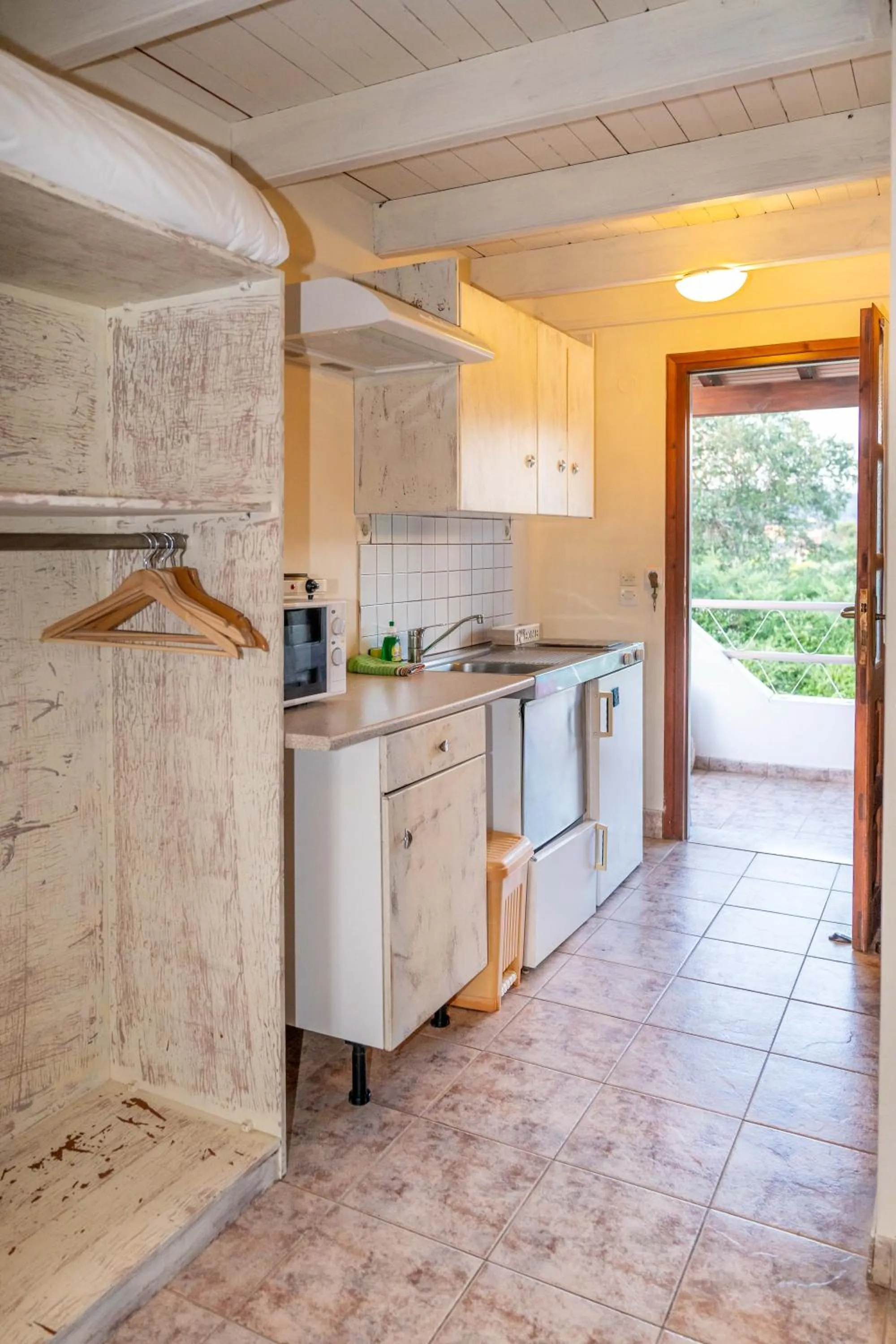 Kitchen or kitchenette in Villa Del Sol Corfu