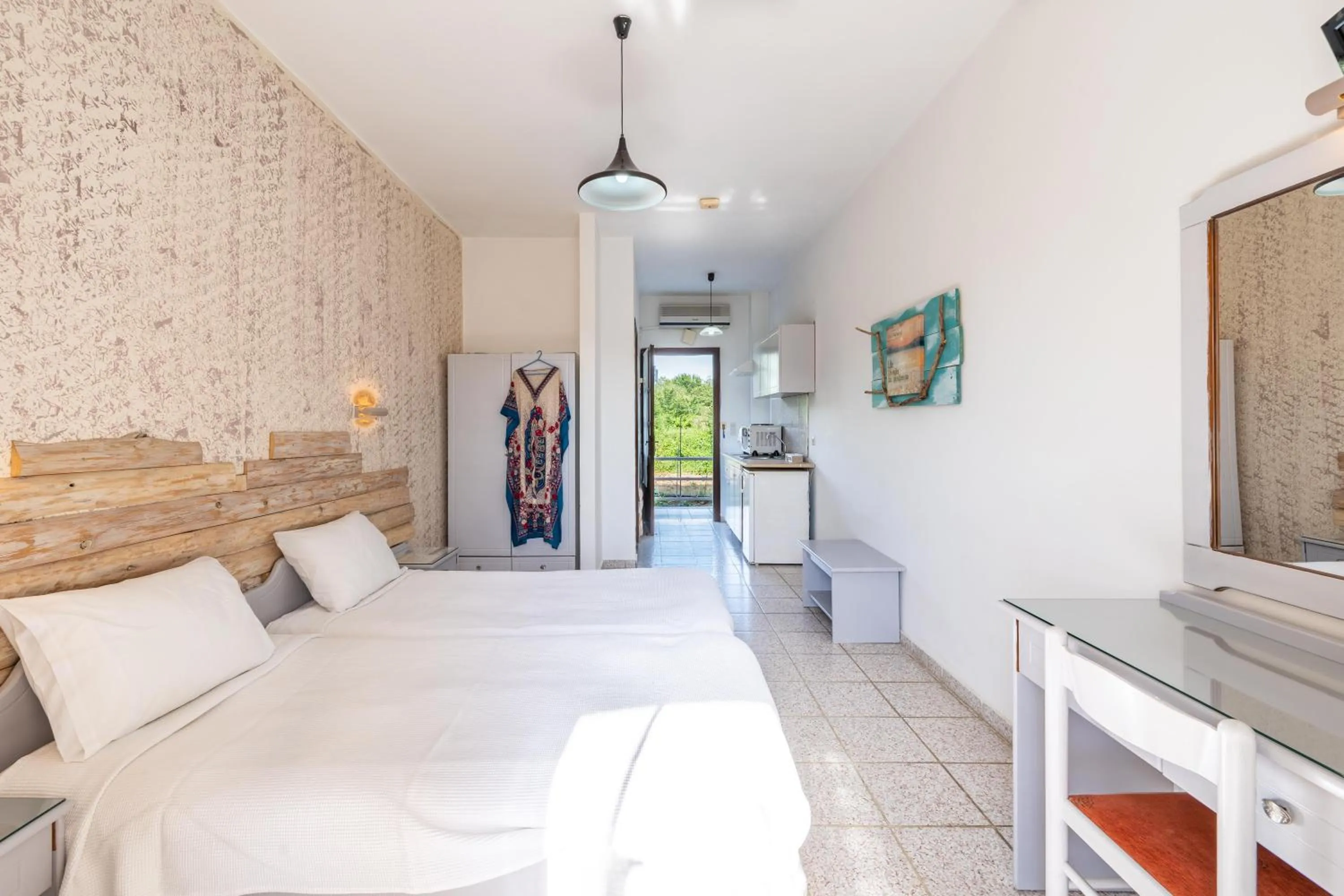 Bed in Villa Del Sol Corfu