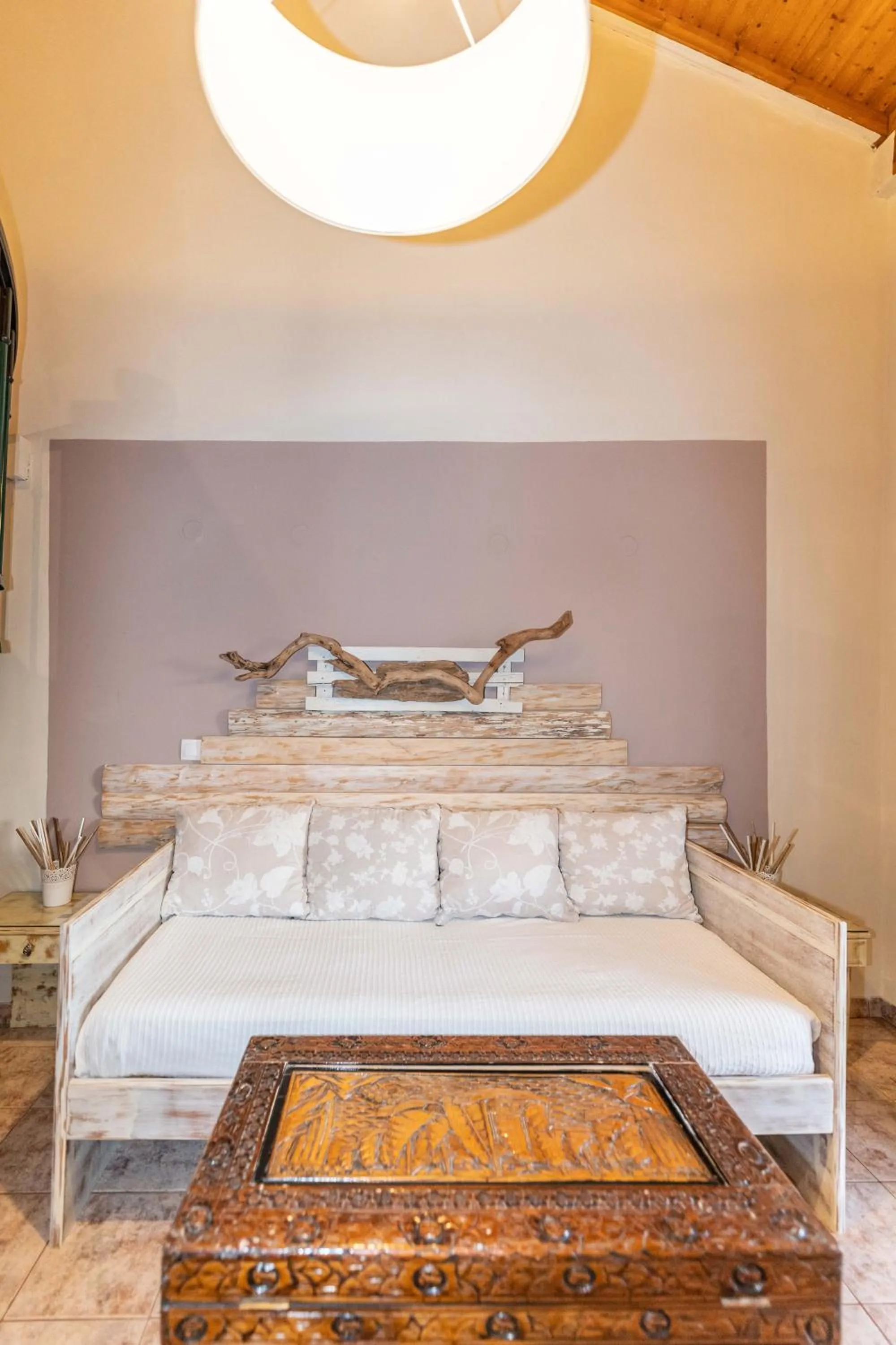 Living room in Villa Del Sol Corfu