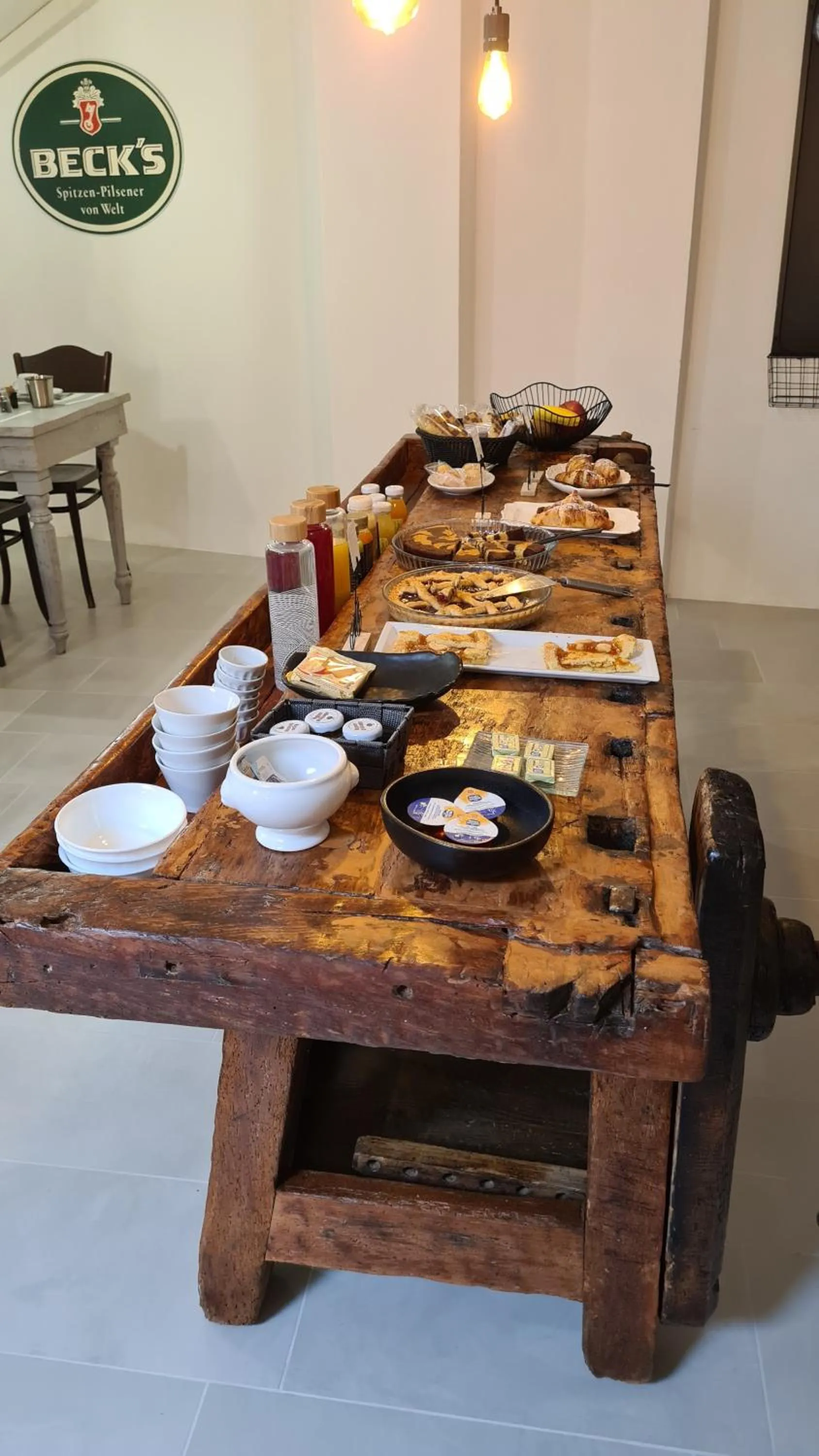 Food and drinks in Ventitrémarzo Guest House