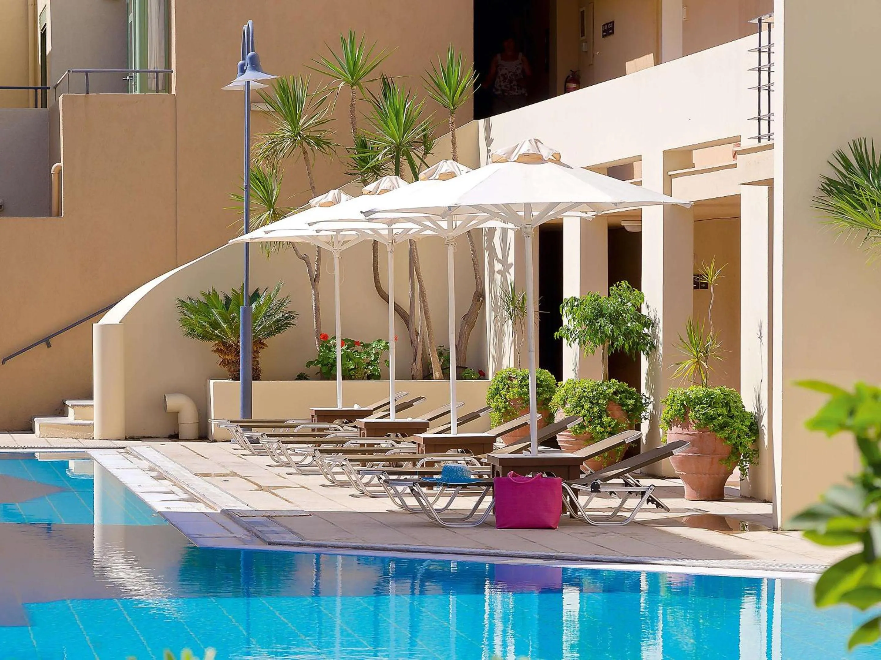 Bedroom in Grand Leoniki Residence by Grecotel