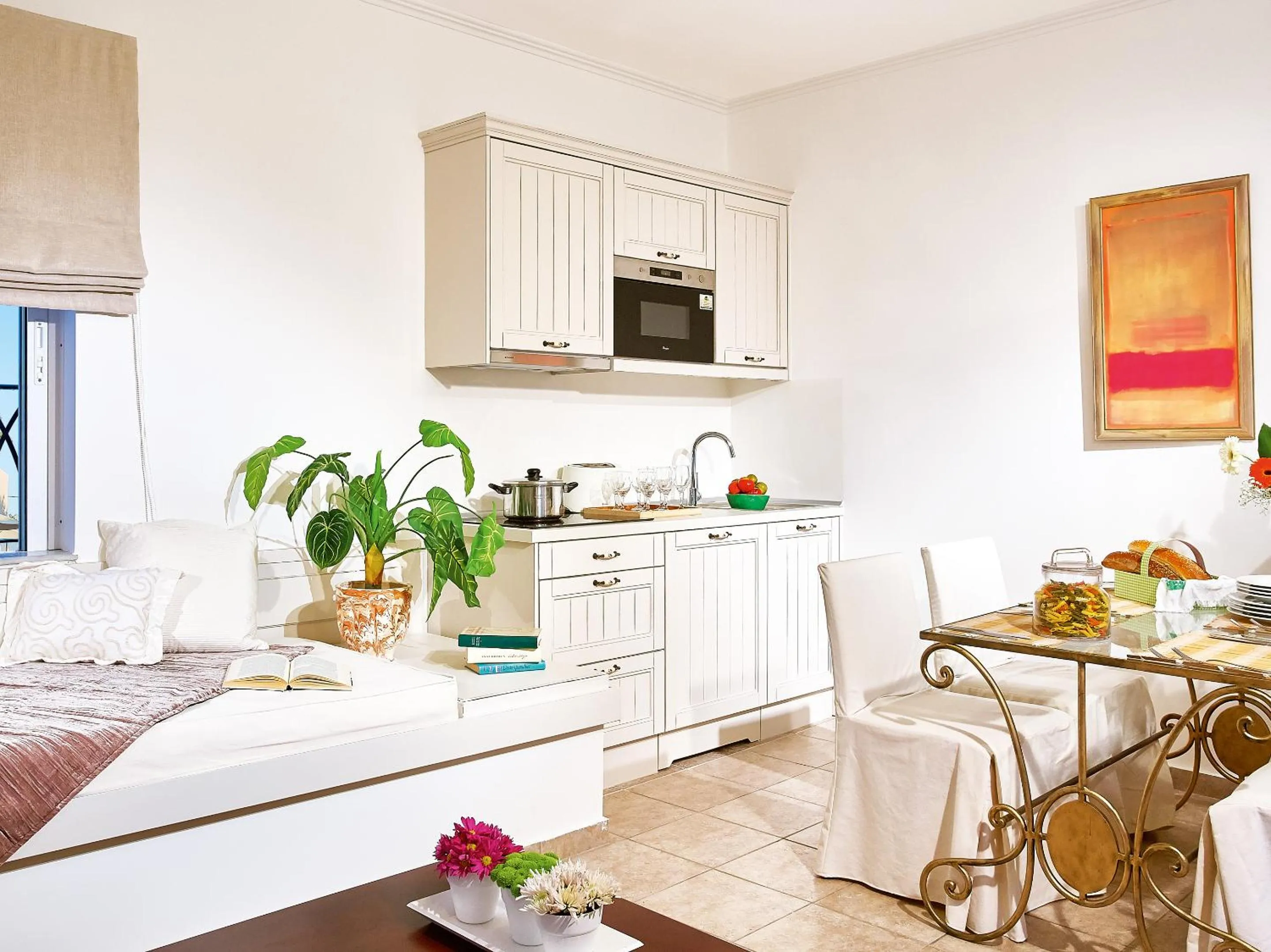Kitchen or kitchenette in Grecotel Casa Adele