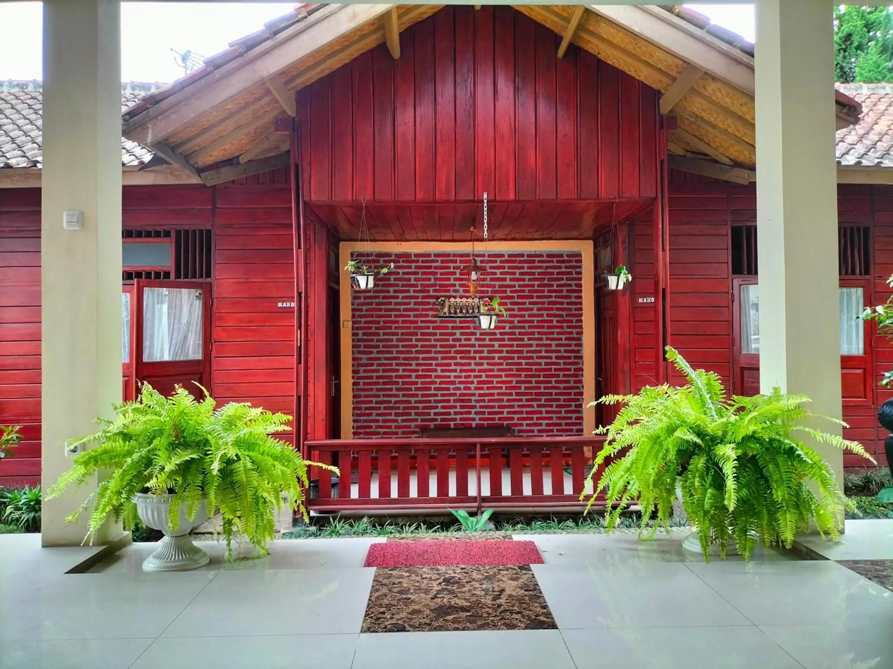 Double Room with Terrace - single occupancy in Nur Alam Hotel Lembang Double Room with Terrace - single occupancy in Nur Alam Hotel Lembang