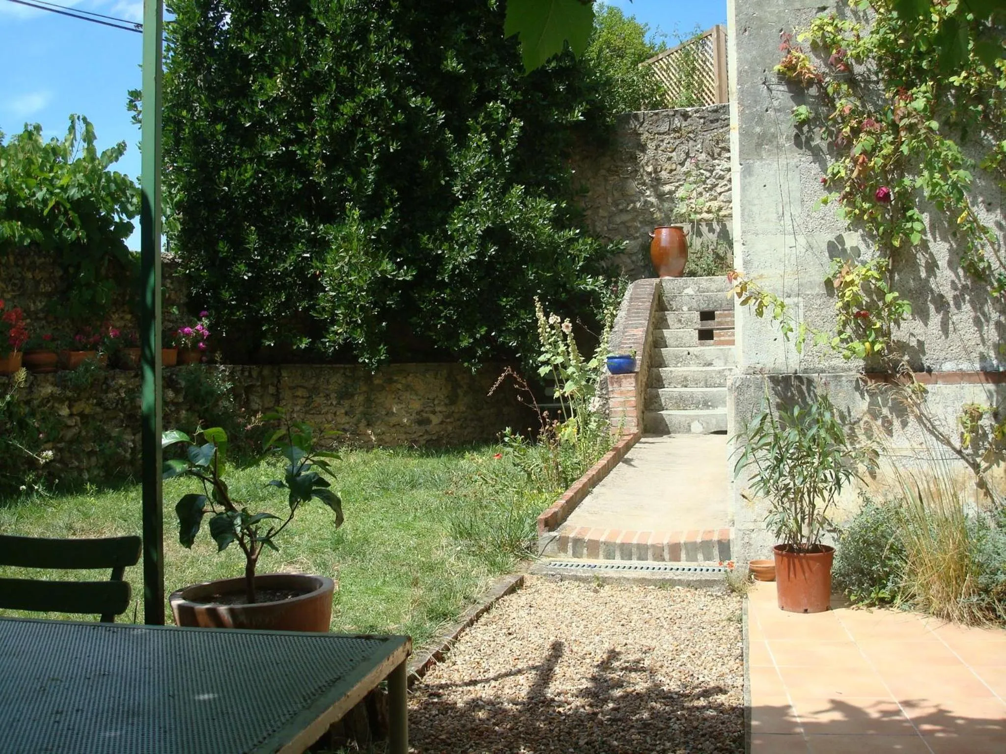 Garden in La Tonnelle de Vouvray