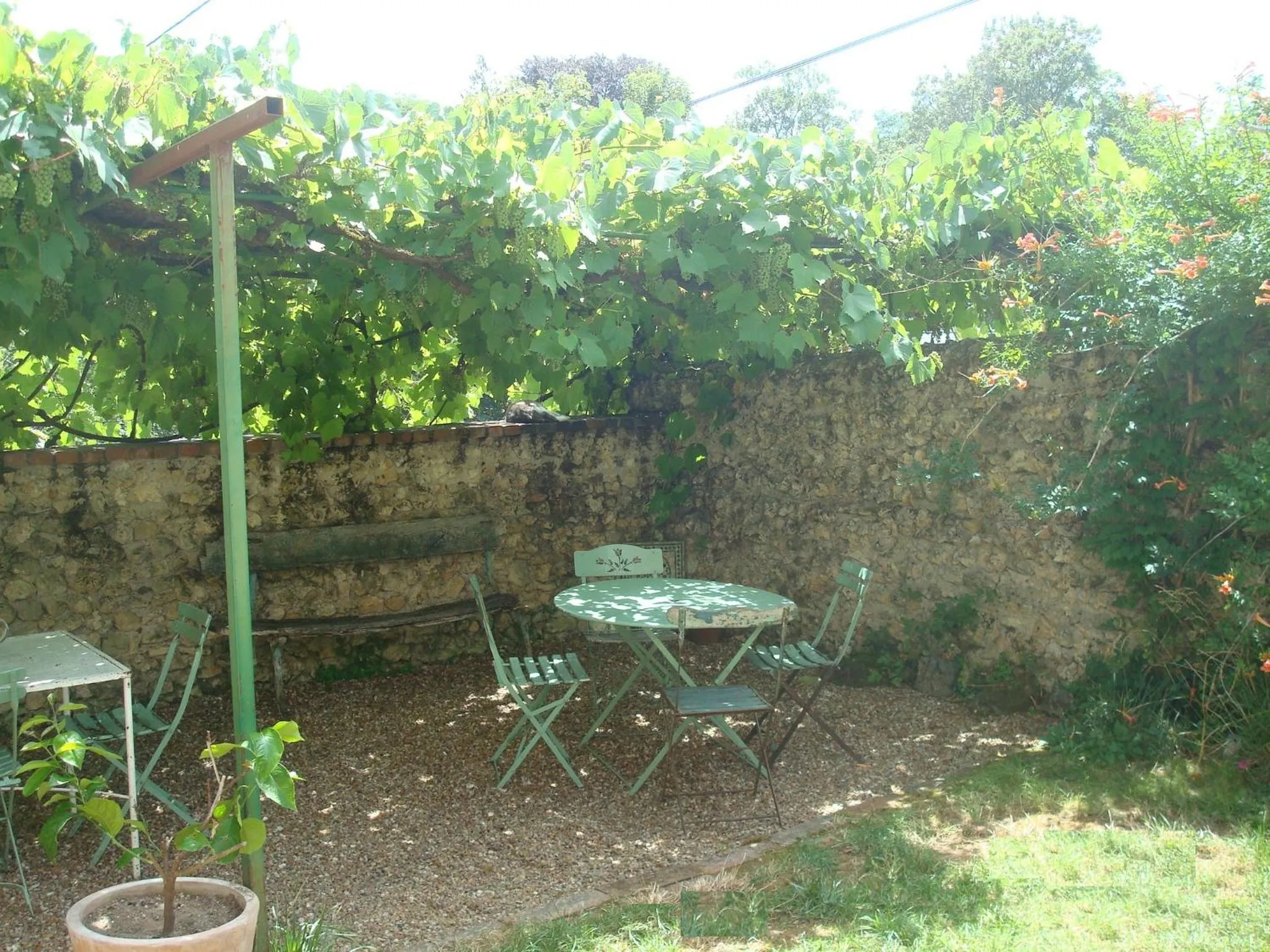 Patio in La Tonnelle de Vouvray