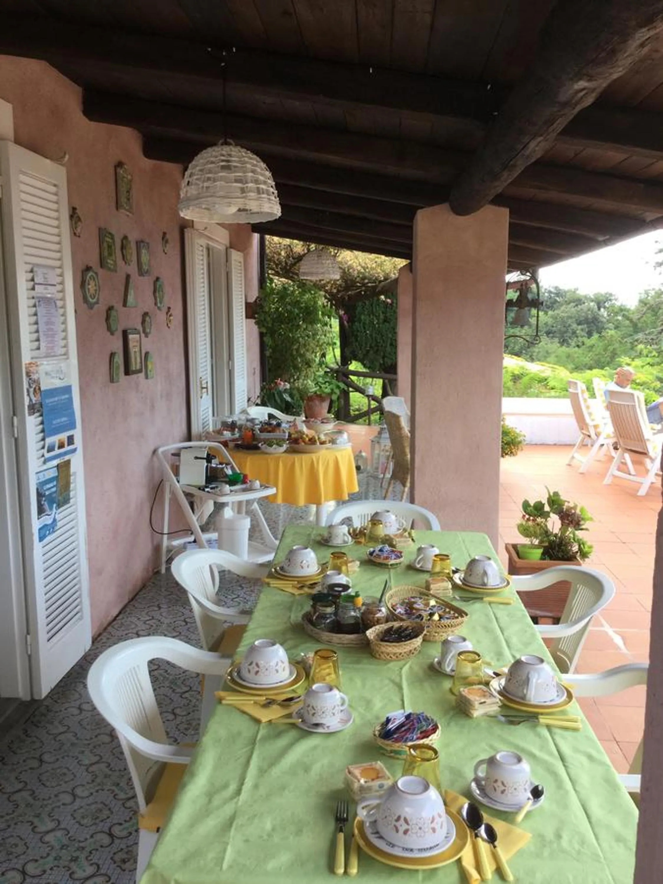 Italian breakfast in B&B Le Tre Casette