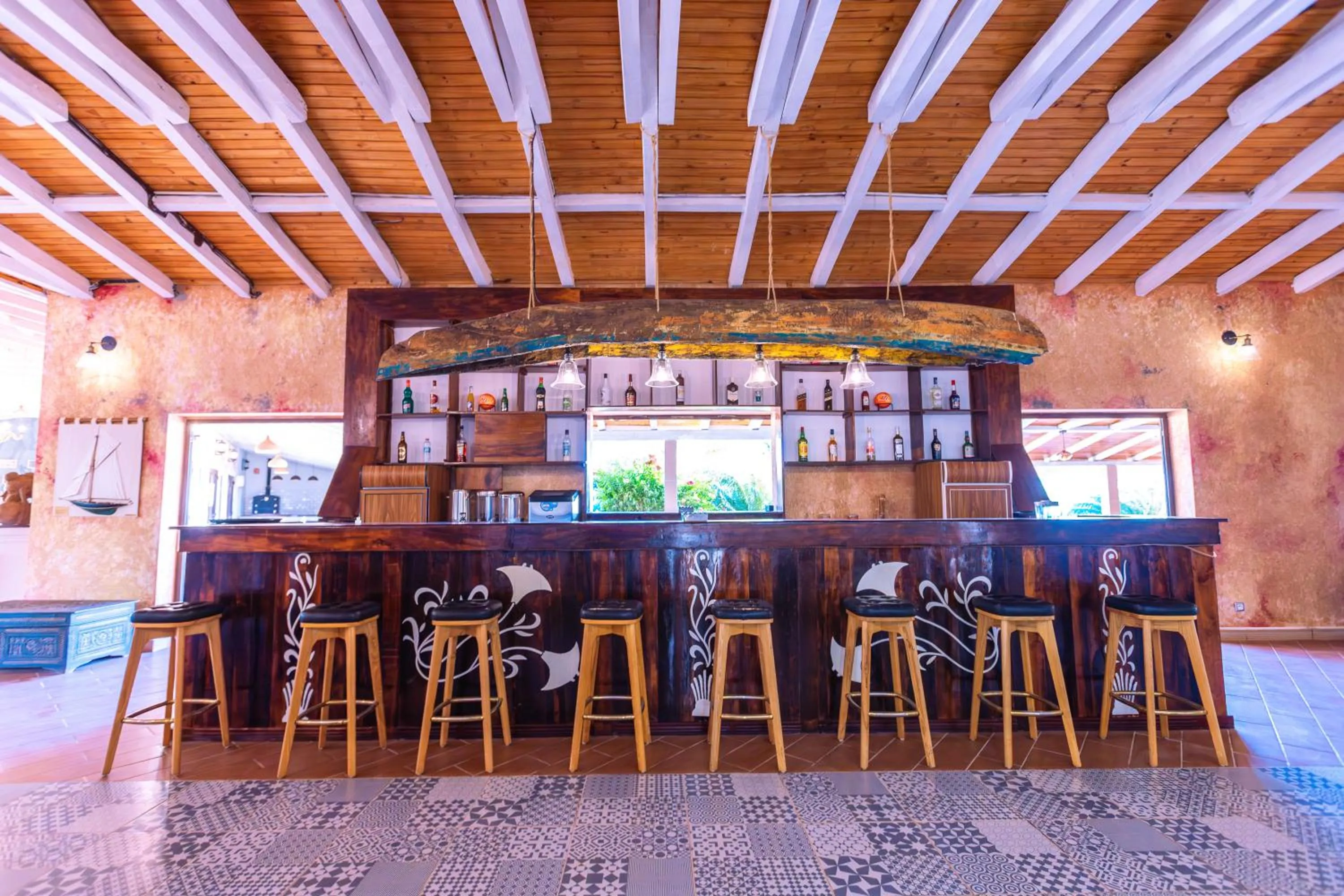 Lounge or bar in Mantasaly Resort