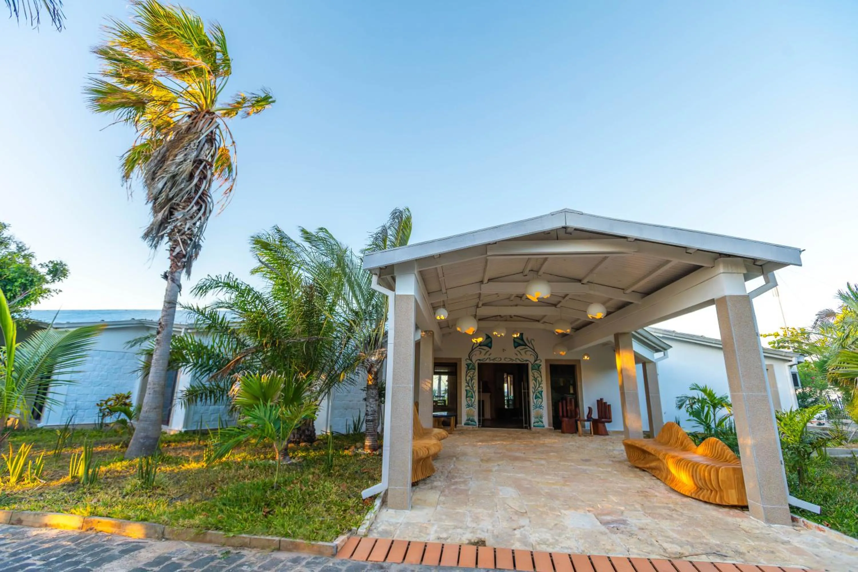 Facade/entrance in Mantasaly Resort