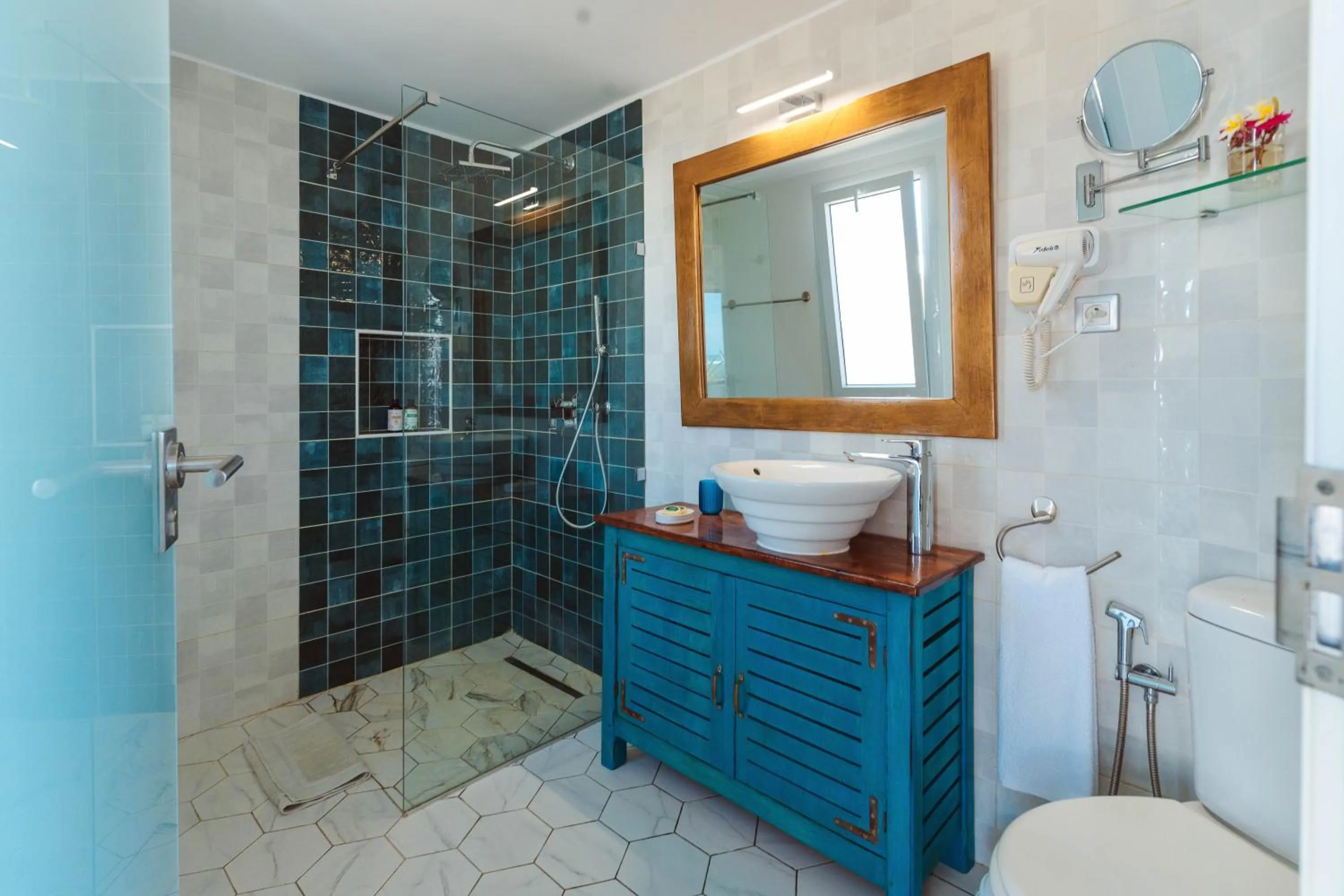 Shower in Mantasaly Resort