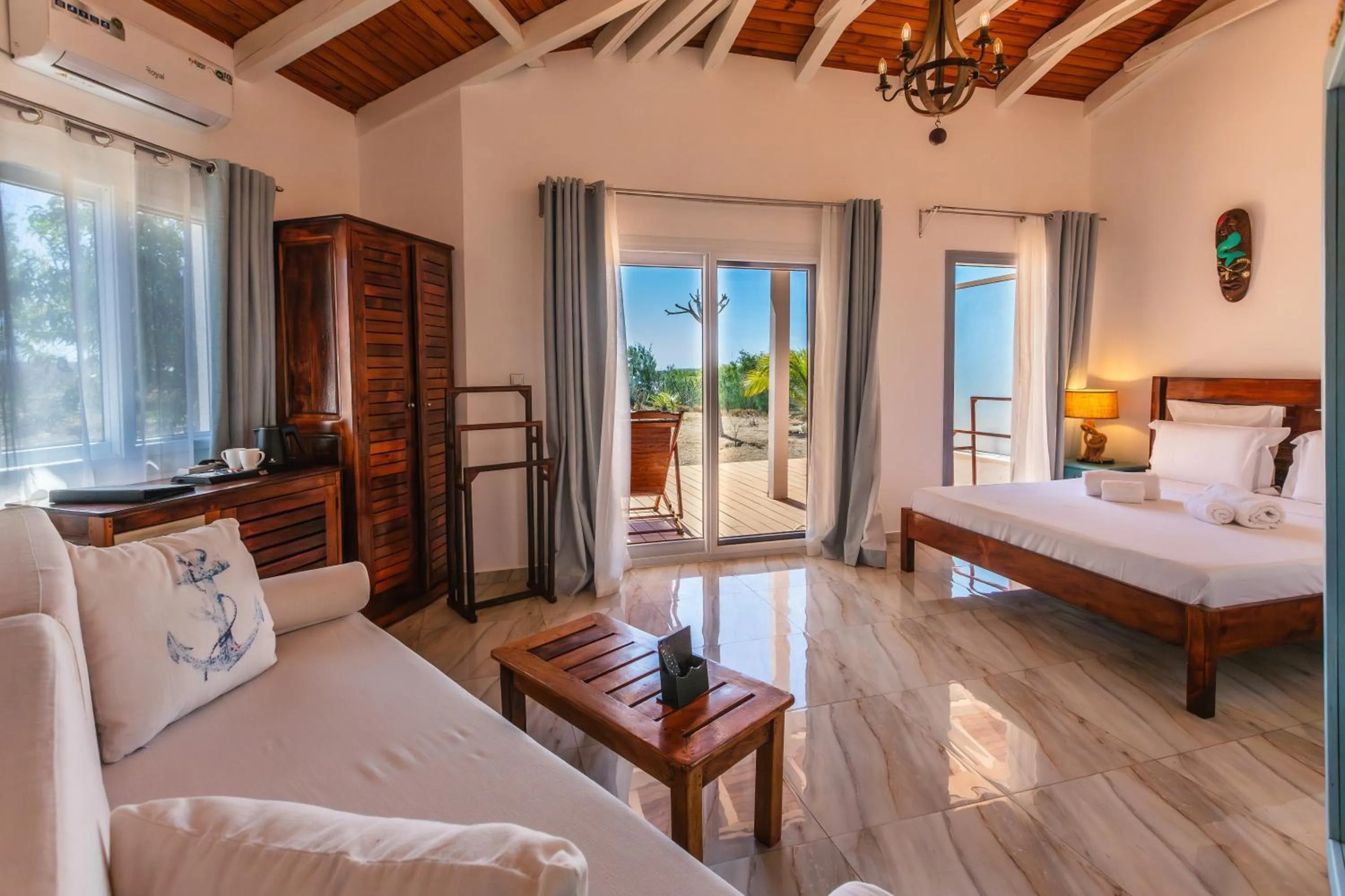 Coffee/tea facilities, Bed in Mantasaly Resort