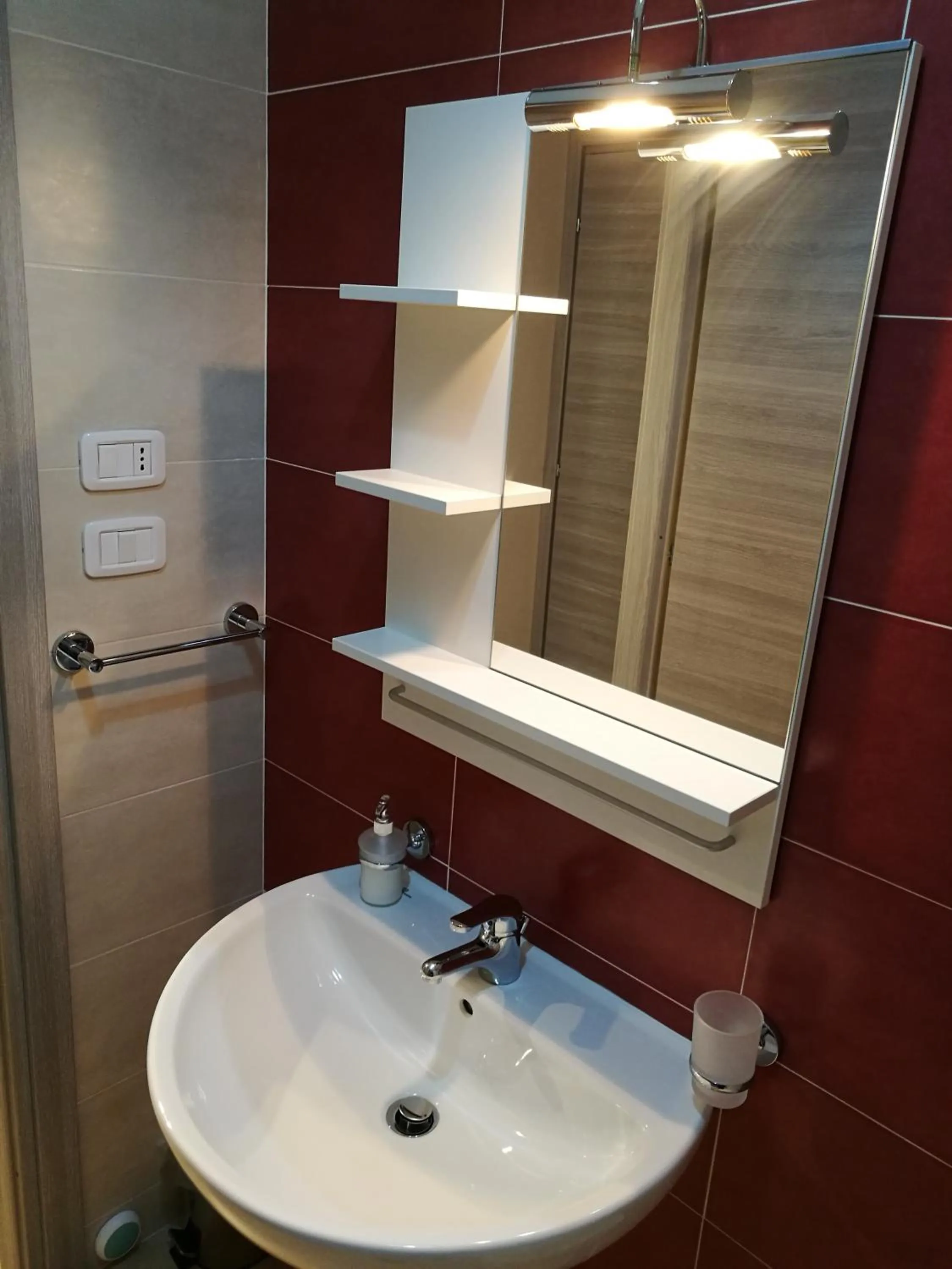 Bathroom in B&B Villa degli Angeli