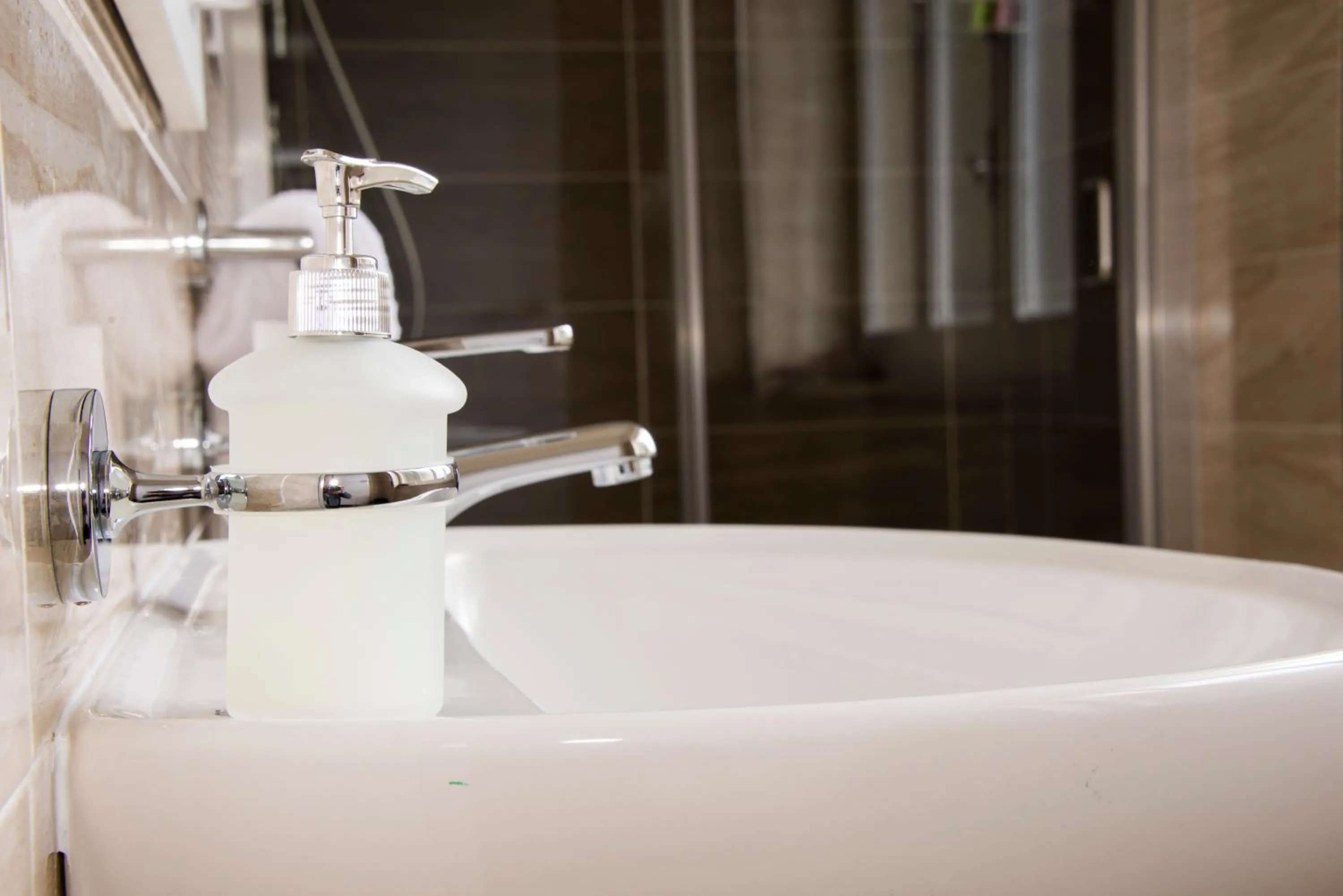 Decorative detail in B&B Villa degli Angeli