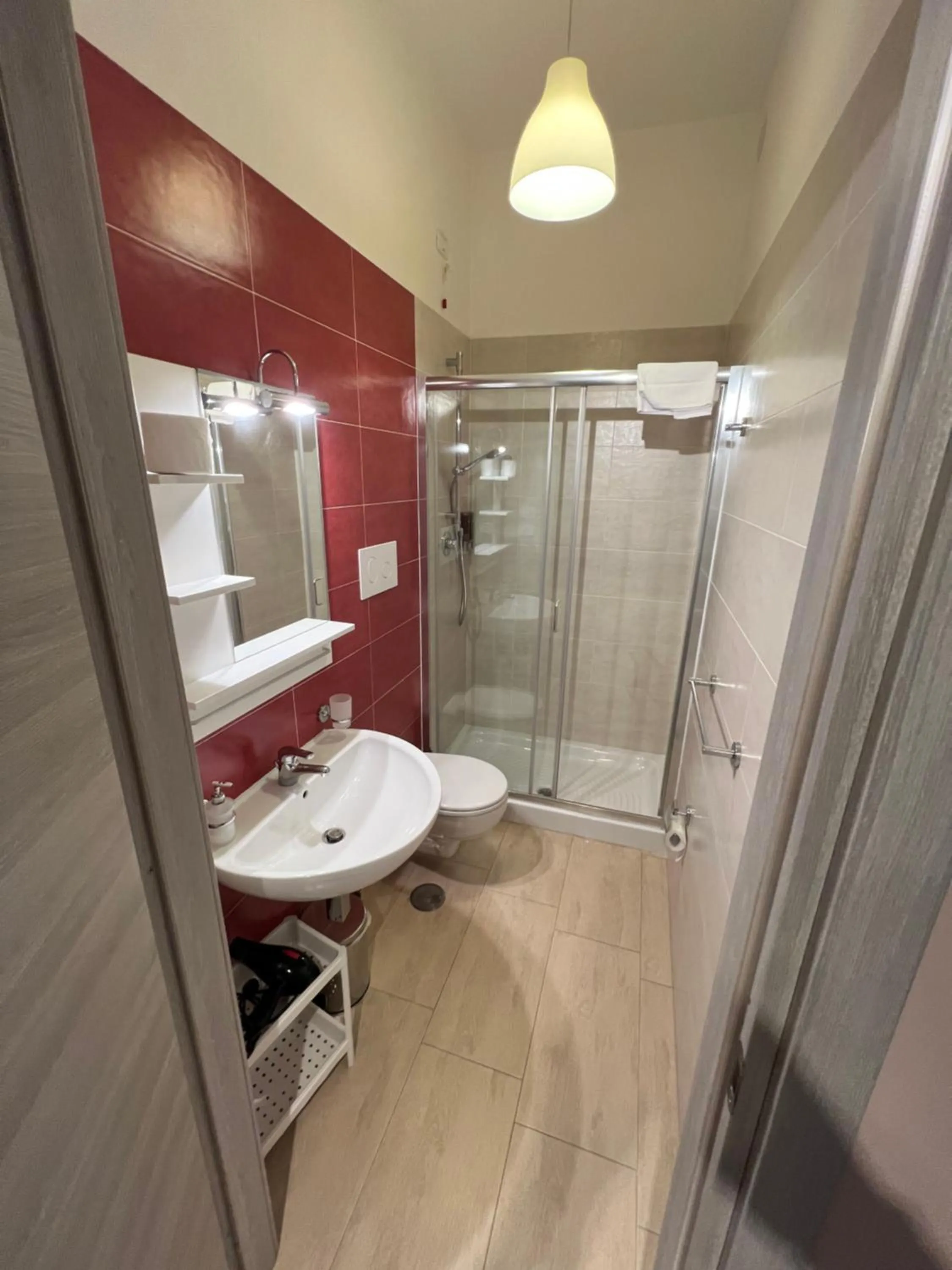 Bathroom in B&B Villa degli Angeli