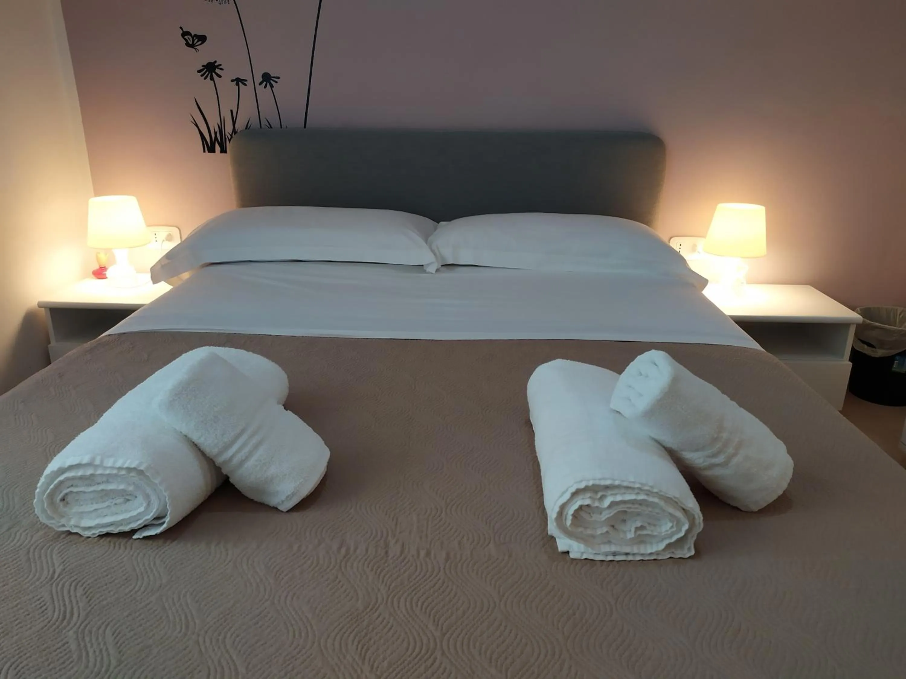 Bed in B&B Villa degli Angeli