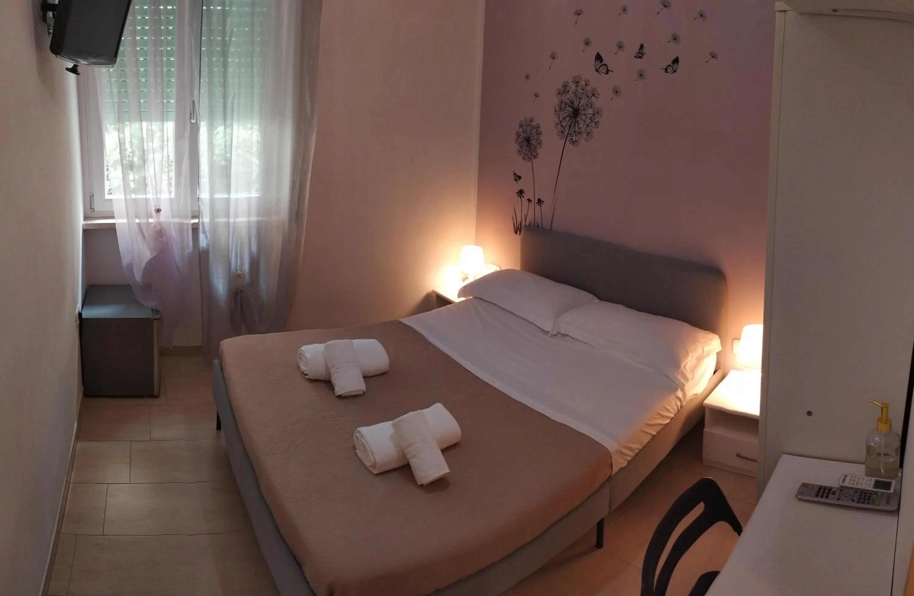 Bed in B&B Villa degli Angeli