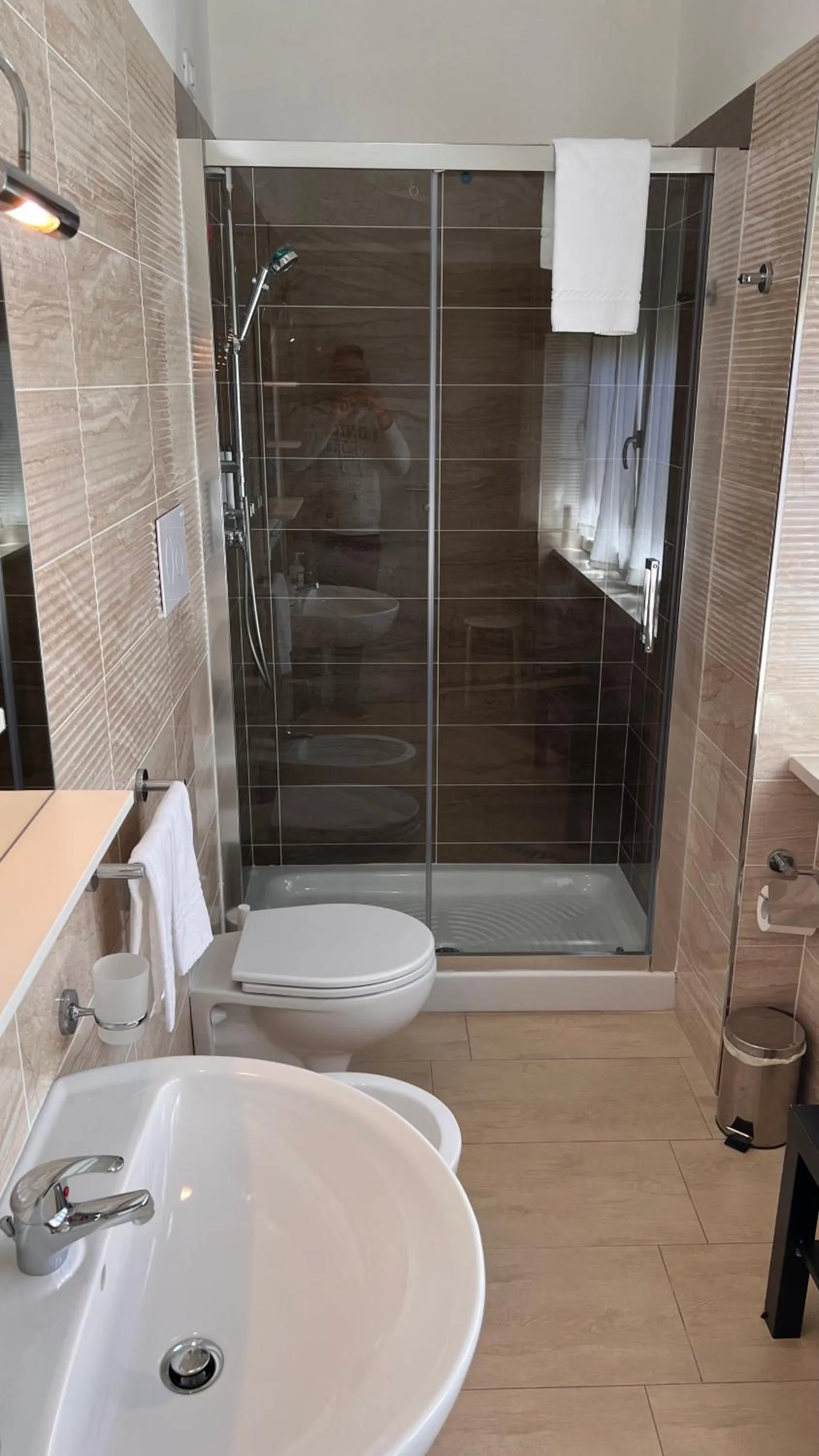 Bathroom in B&B Villa degli Angeli