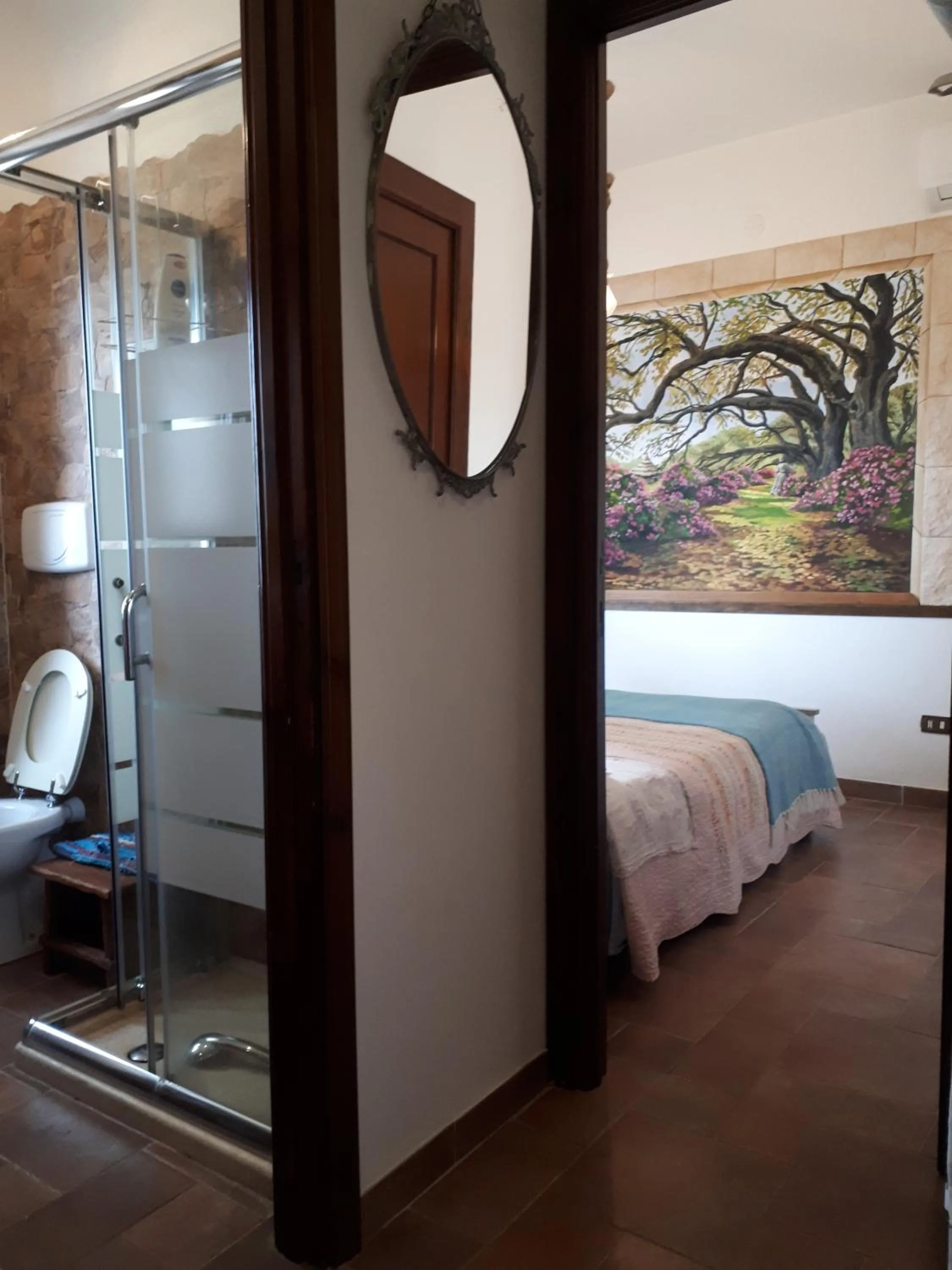 Bedroom, Bed in B&B Antica Botte Sassari