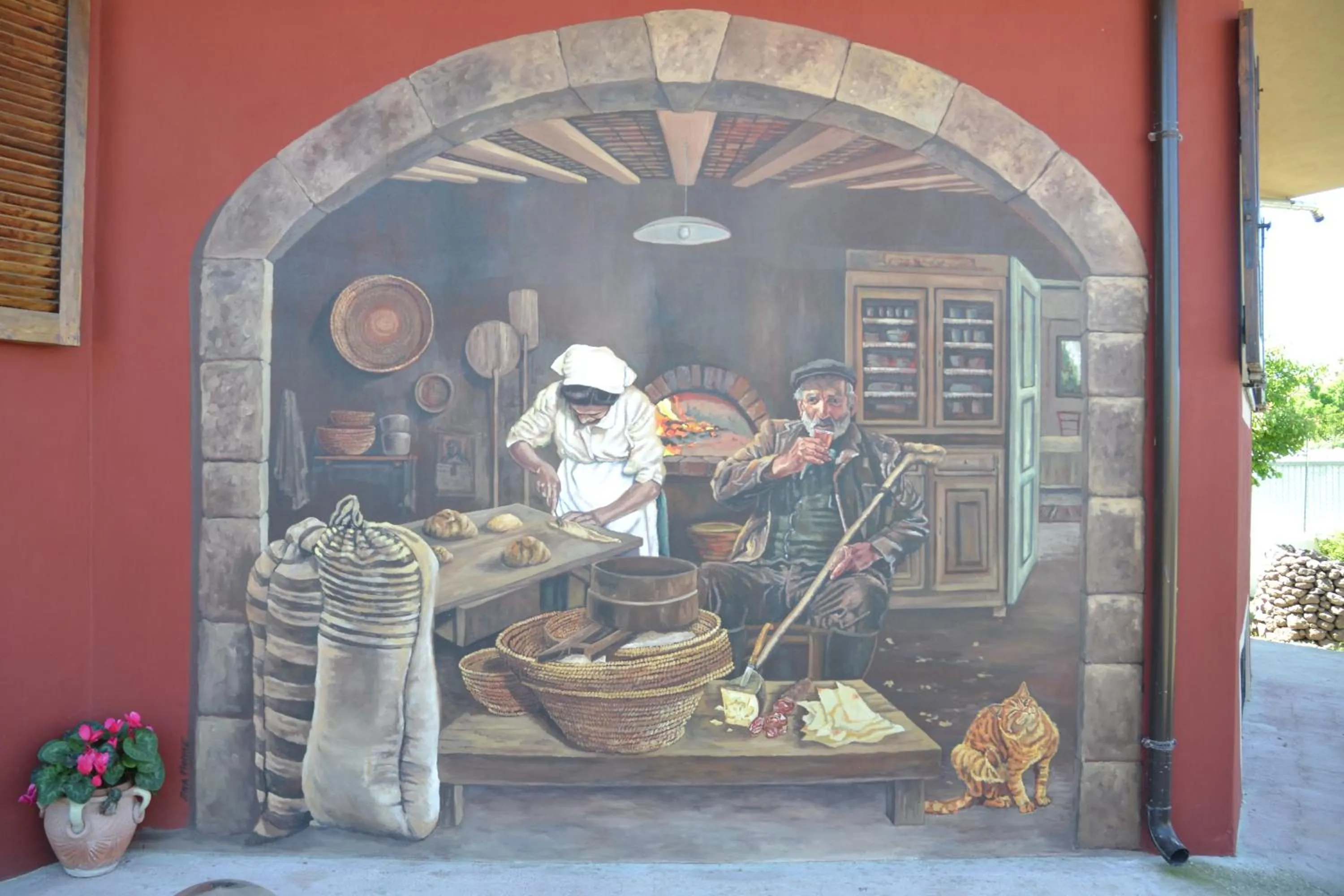 Property building in B&B Antica Botte Sassari