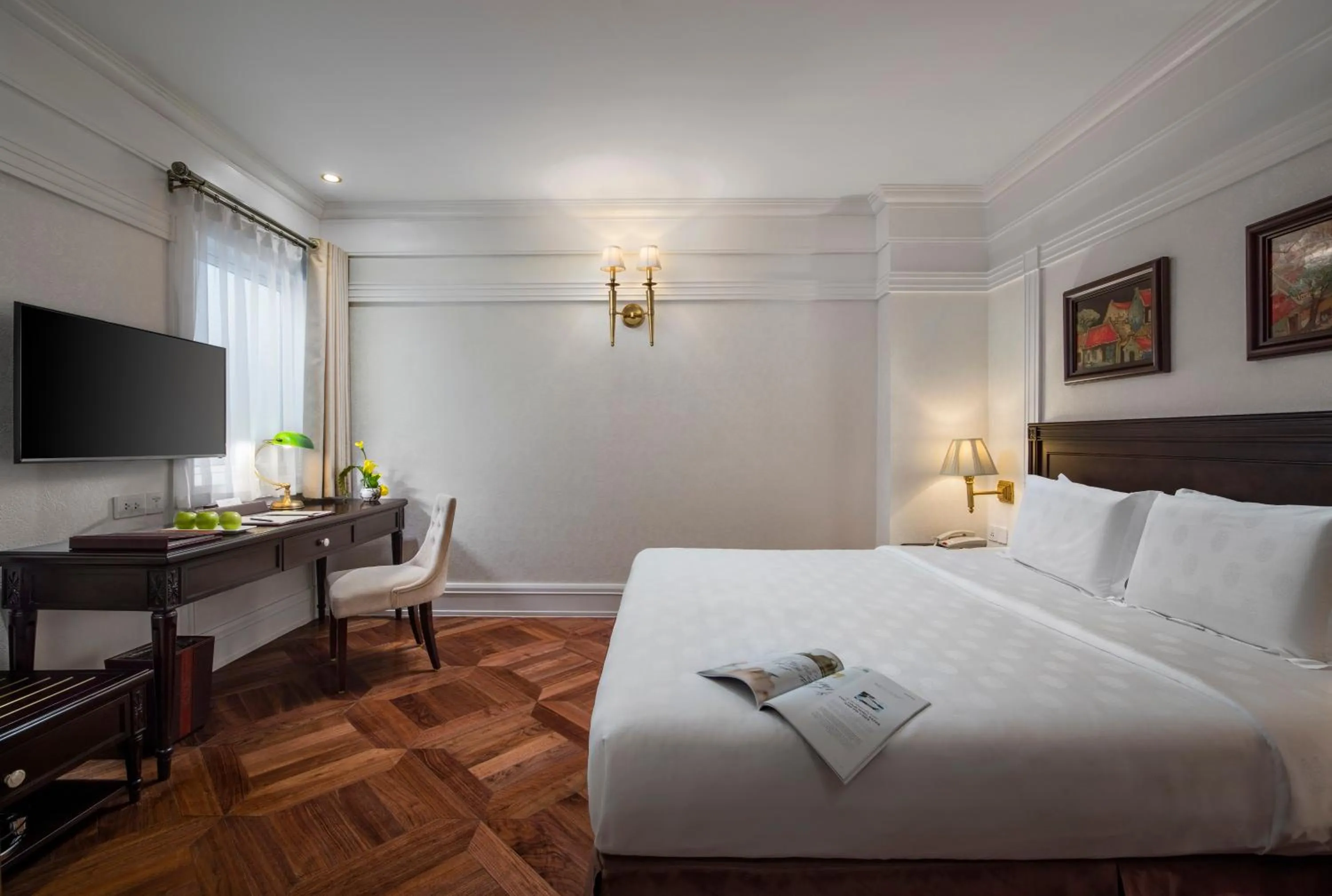 Bedroom, Bed in Silk Path Boutique Hanoi